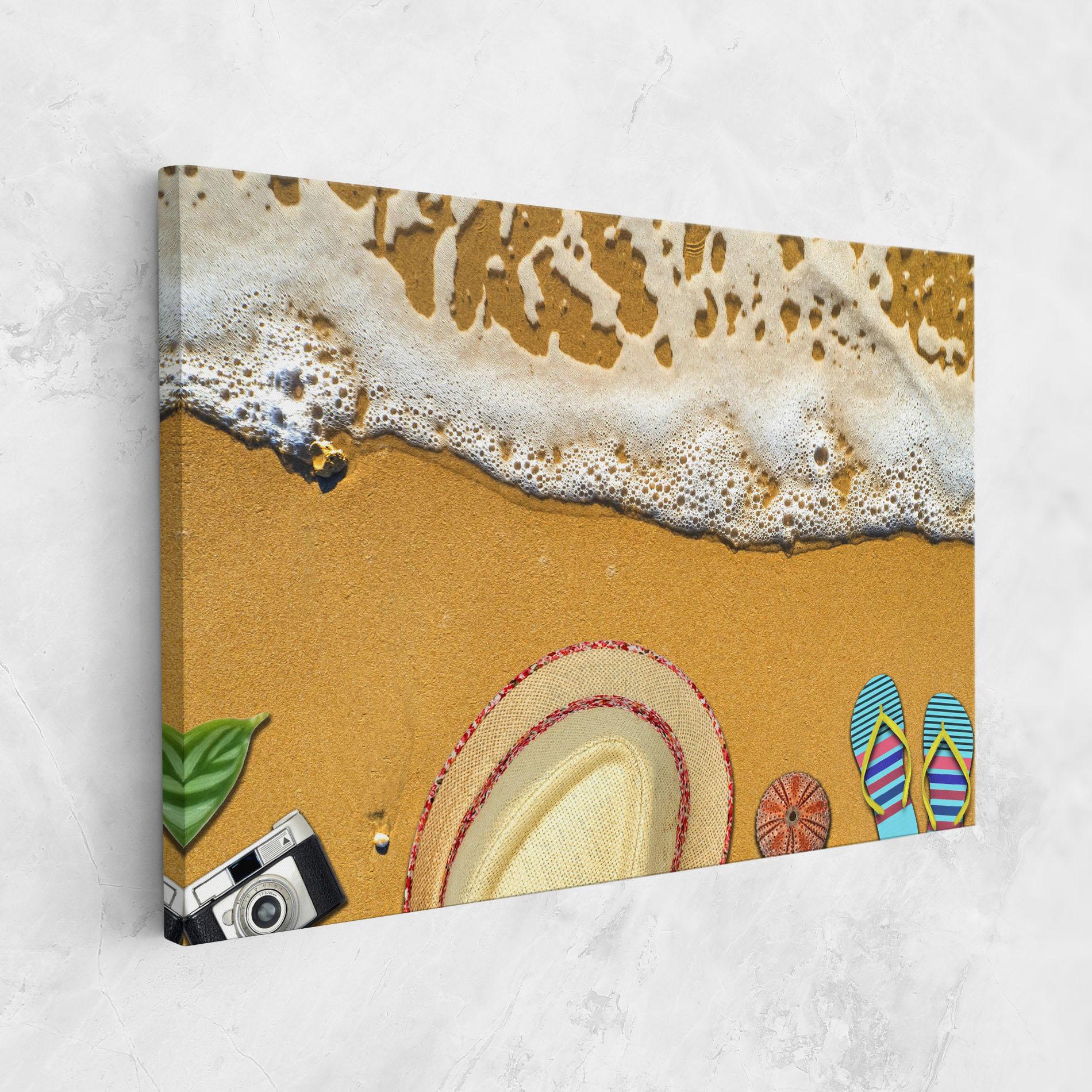 Tablou Canvas Beach Accessories mockup 1