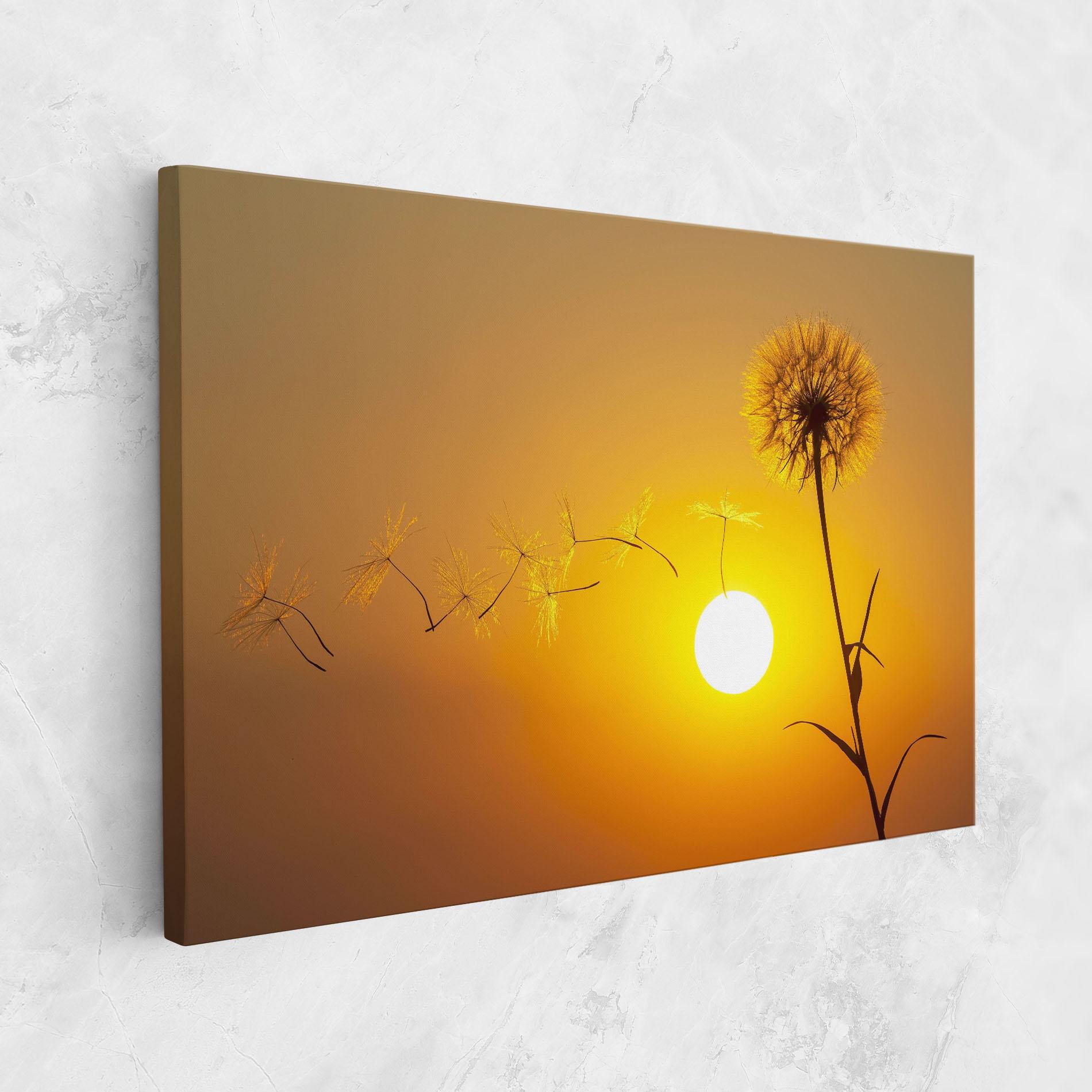 Tablou Canvas Summer Dandelion mockup 1