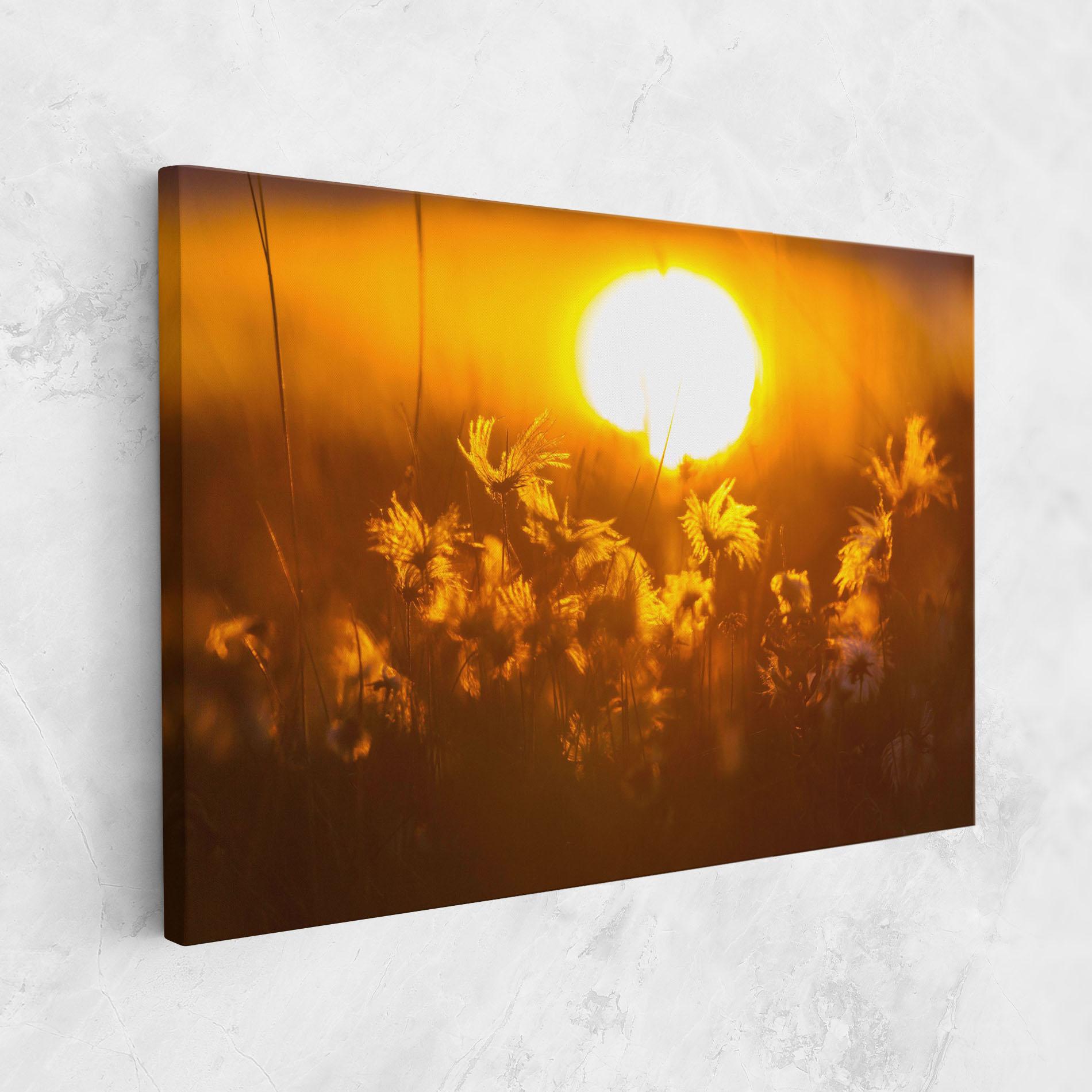 Tablou Canvas Wildflowers mockup 1