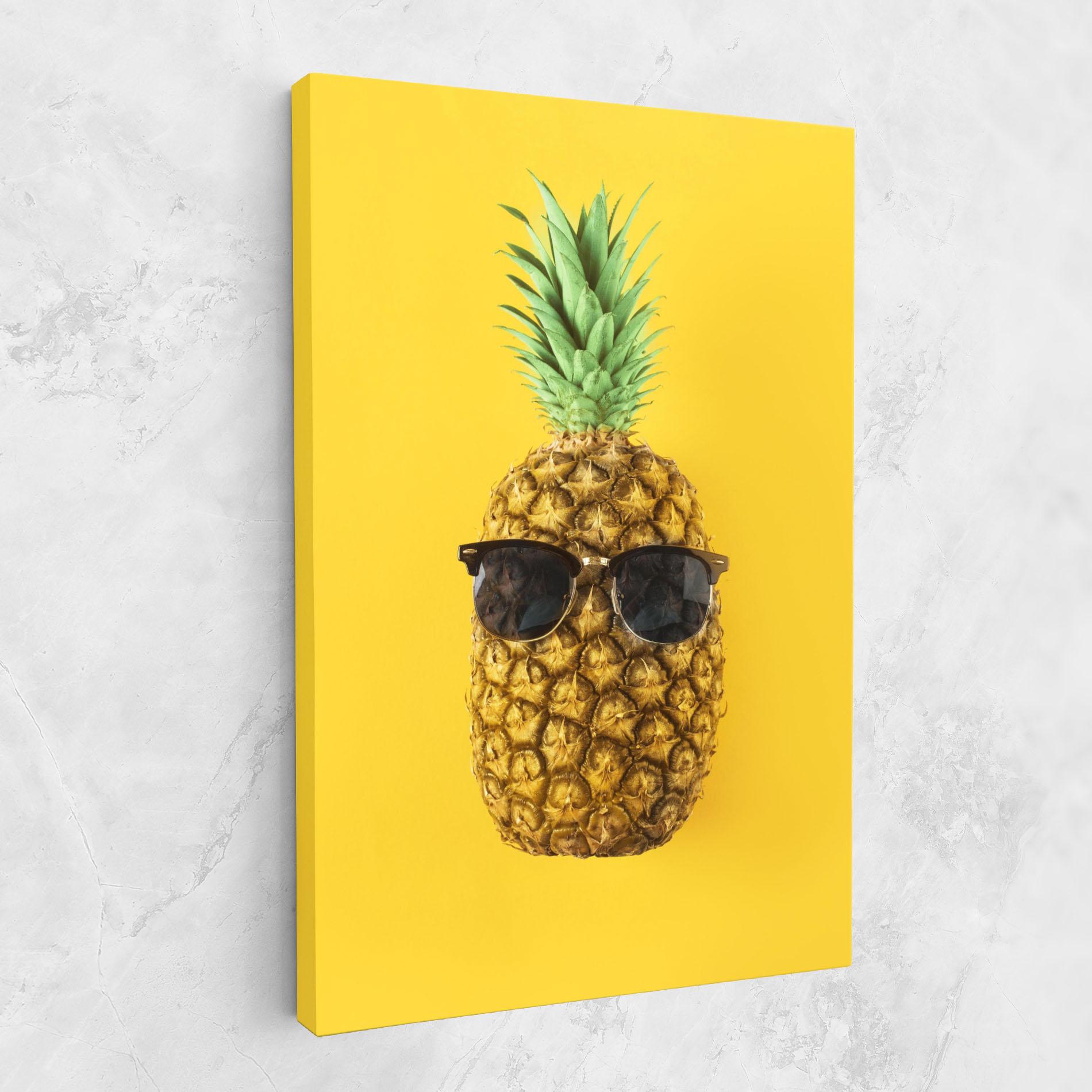 Tablou Canvas Fresh Pineapple mockup 1