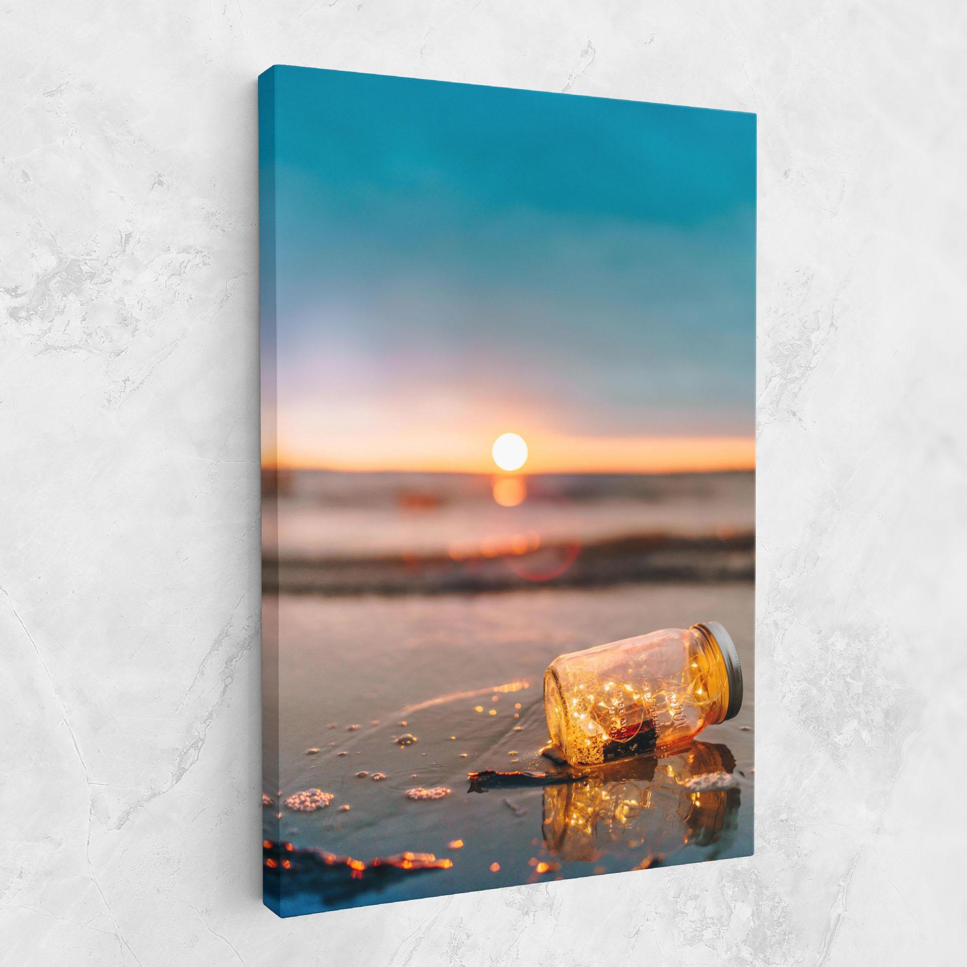 Tablou Canvas Jar With Lights mockup 1