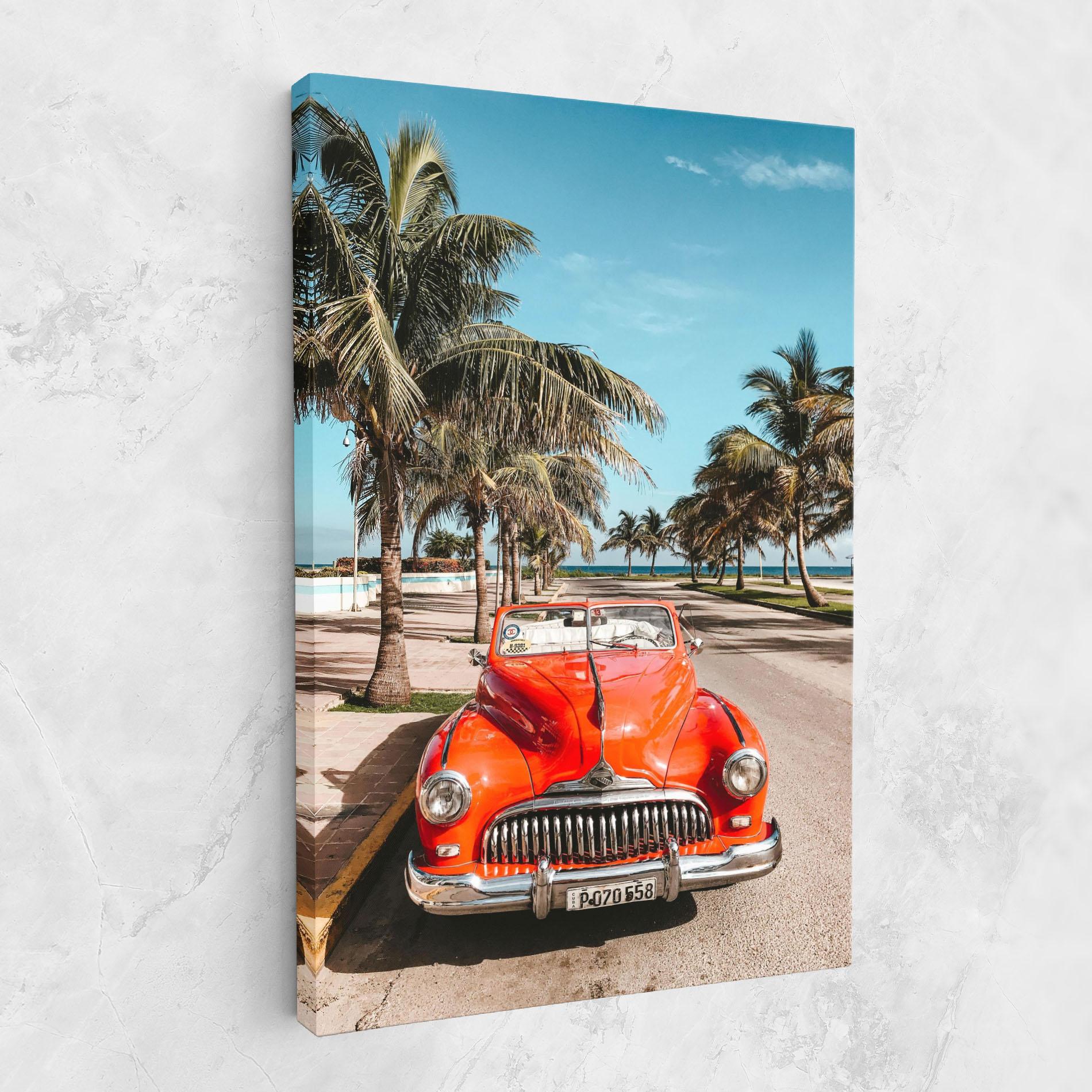 Tablou Canvas Red Summer Car mockup 1