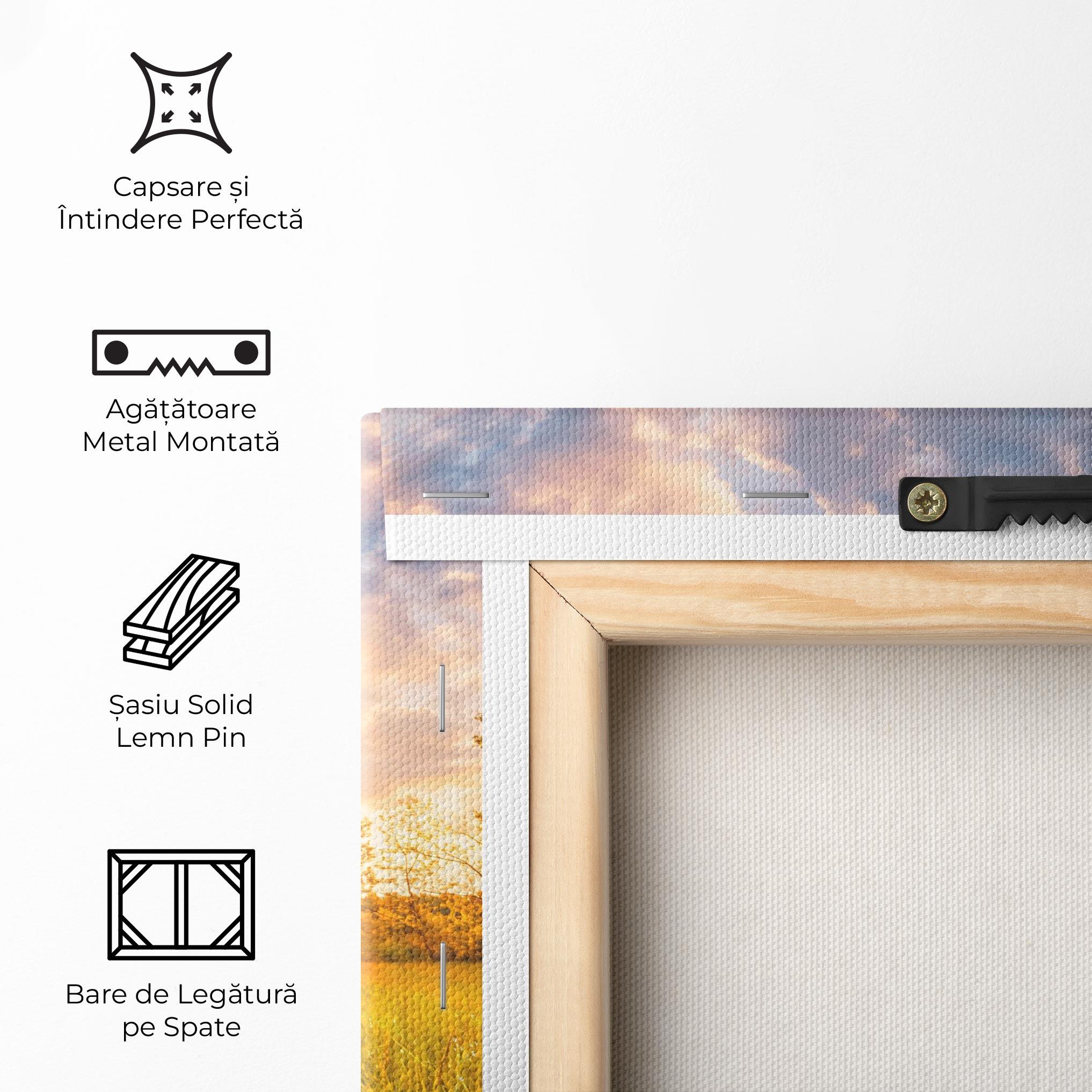 Tablou Canvas Blossoming Meadow mockup 5