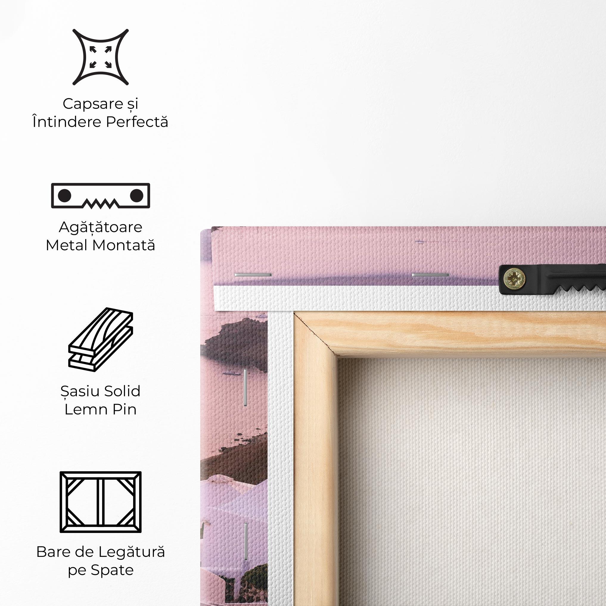 Tablou Canvas Grece Strairs mockup 5