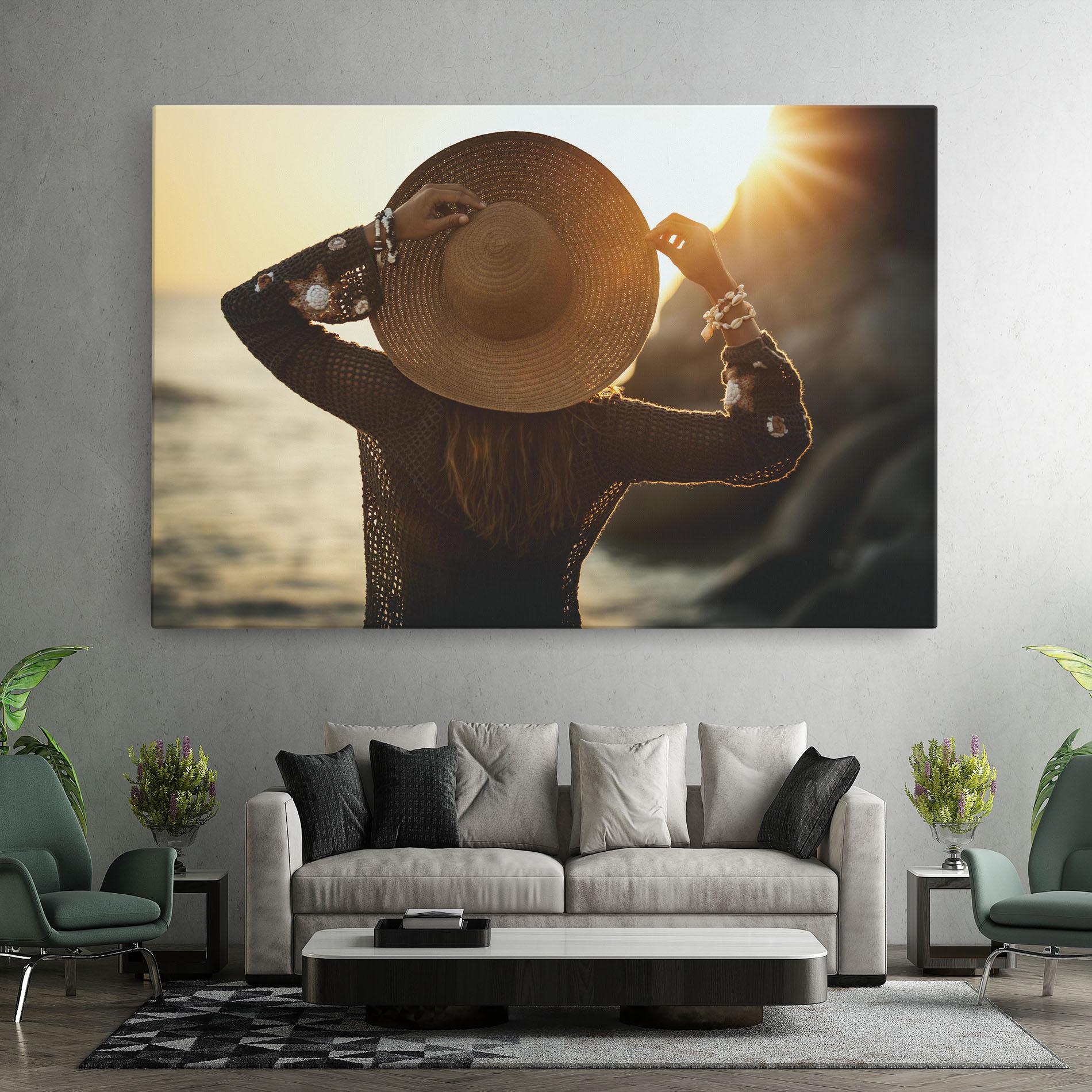 Tablou Canvas Enjoying Sunset mockup 7
