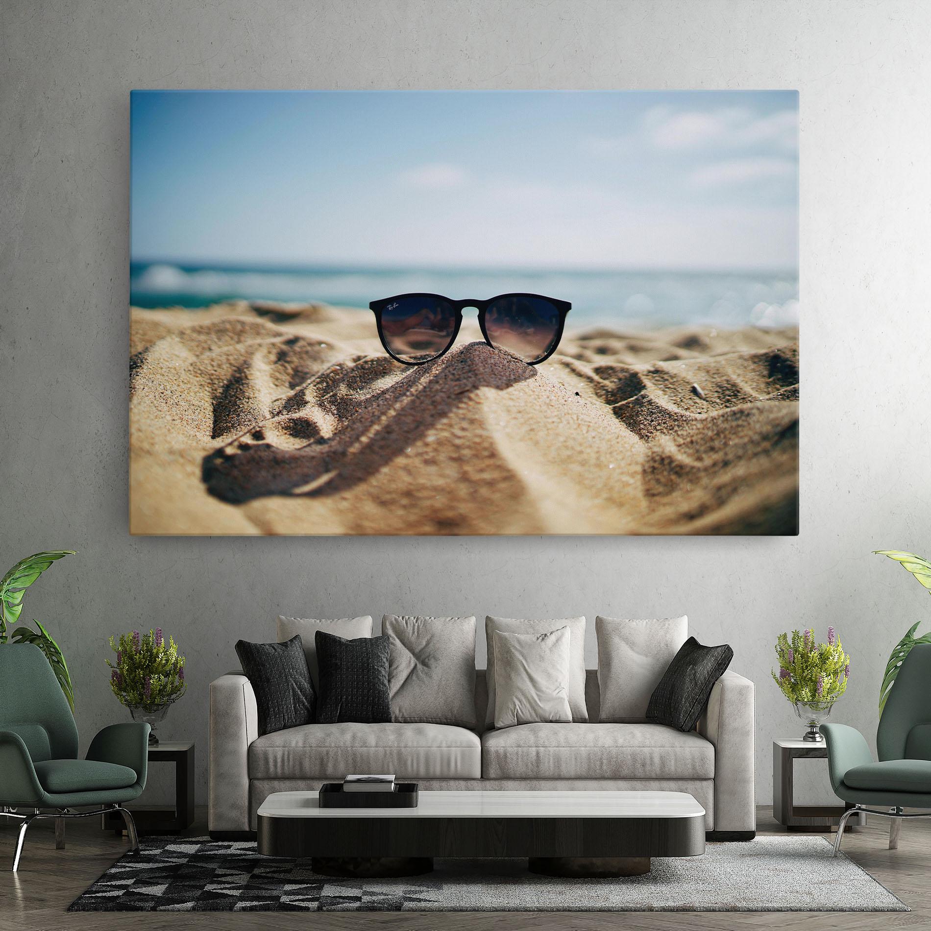 Tablou Canvas Sand Glasses mockup 7