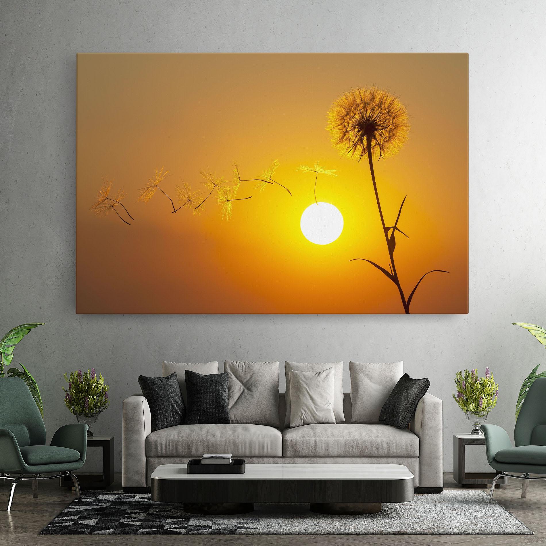 Tablou Canvas Summer Dandelion mockup 7
