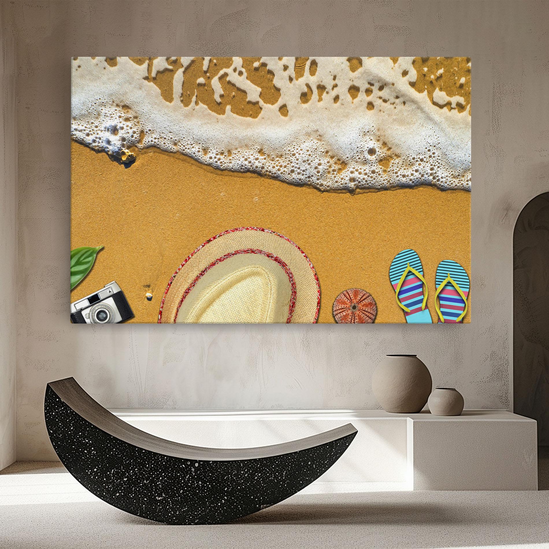 Tablou Canvas Beach Accessories mockup 8