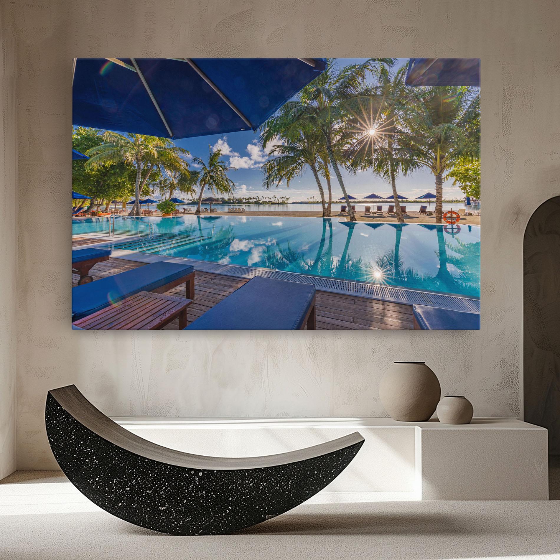 Tablou Canvas Fantastic Summer Mood mockup 8