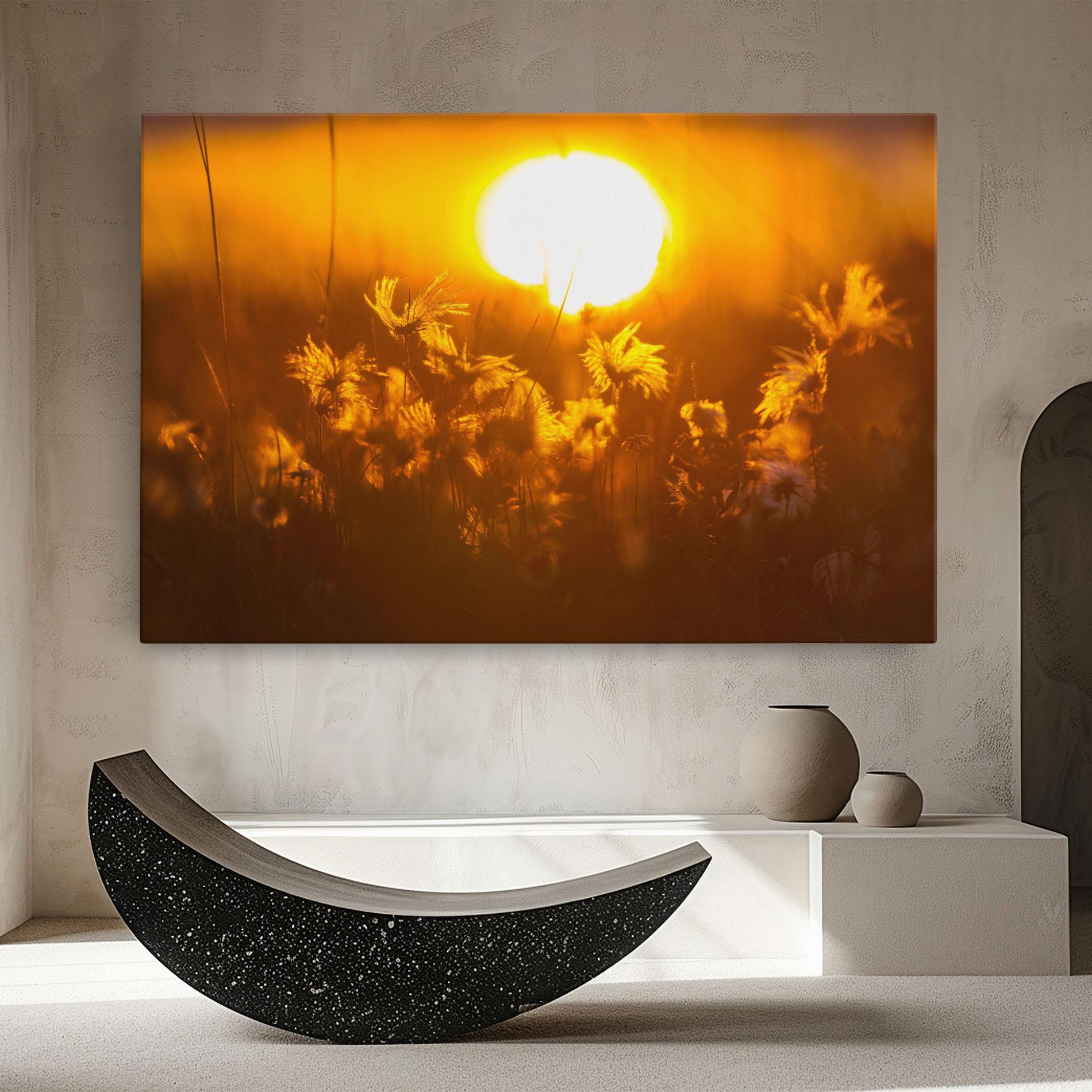 Tablou Canvas Wildflowers mockup 8