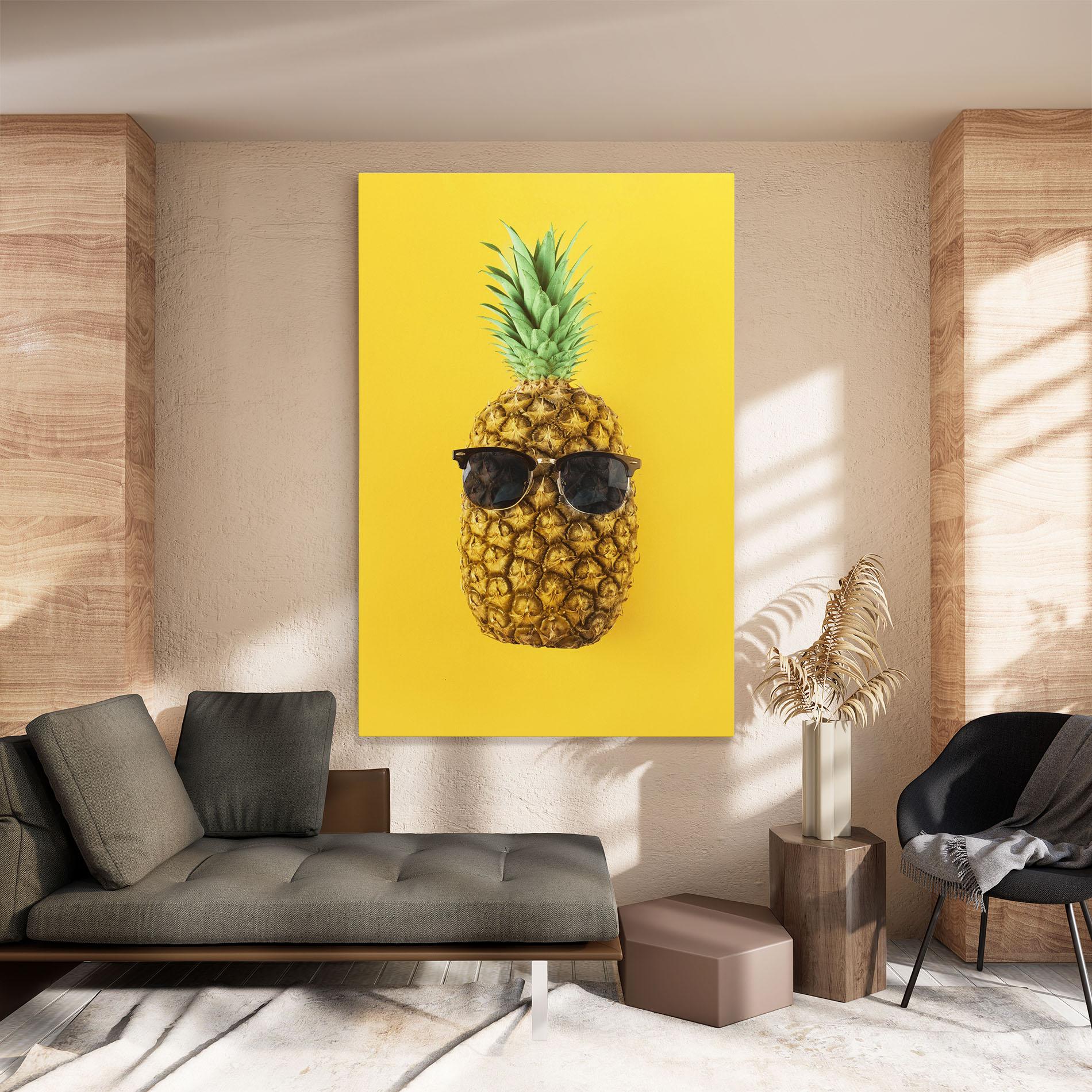 Tablou Canvas Fresh Pineapple mockup 8
