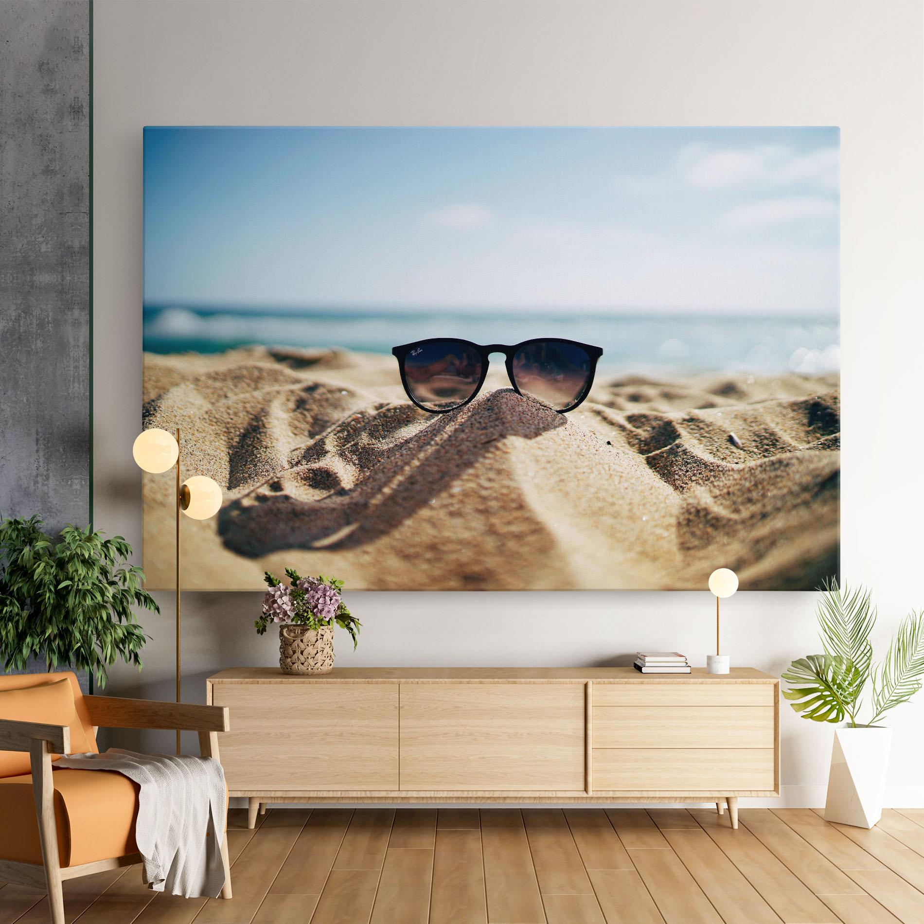 Tablou Canvas Sand Glasses mockup 9