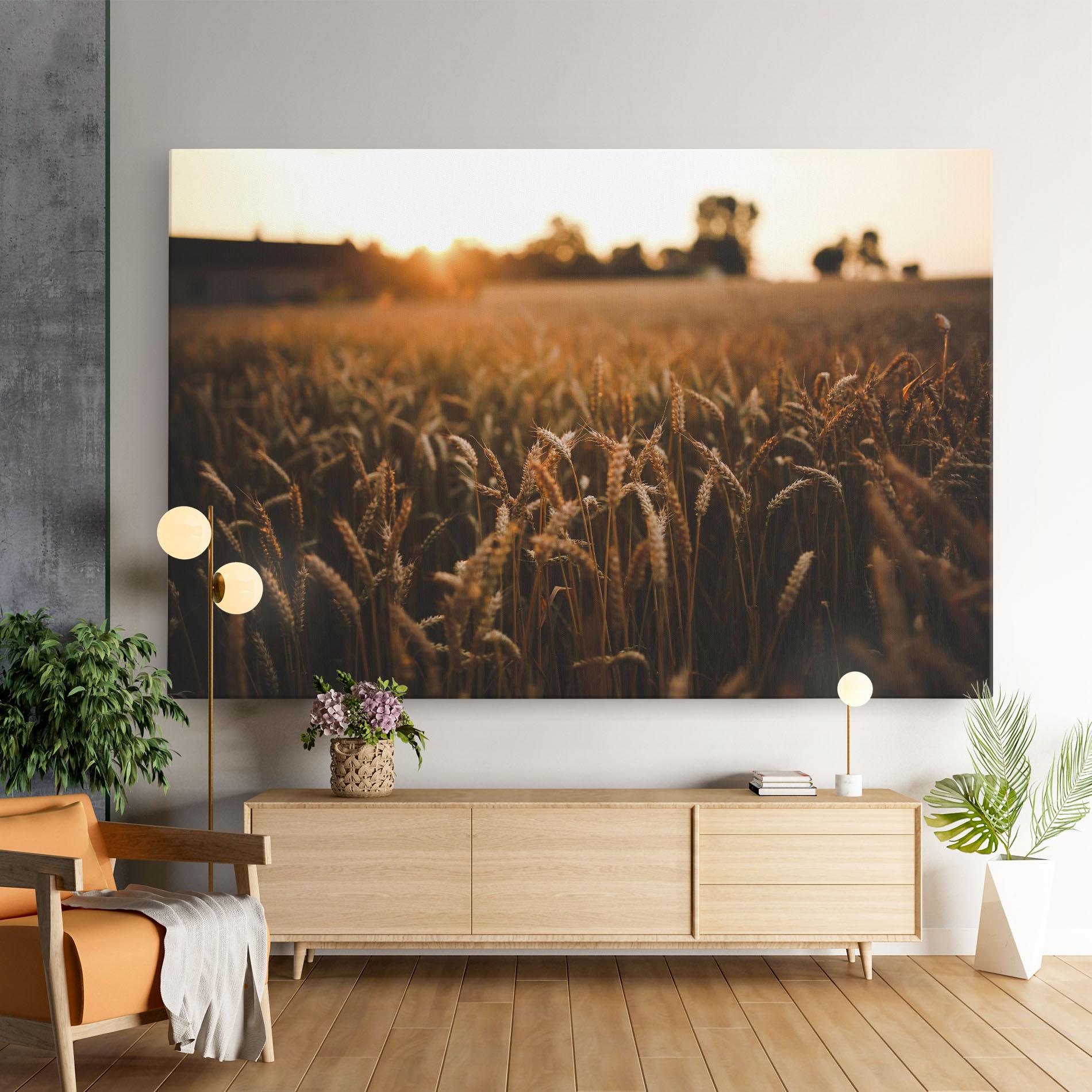 Tablou Canvas Summer Field mockup 9