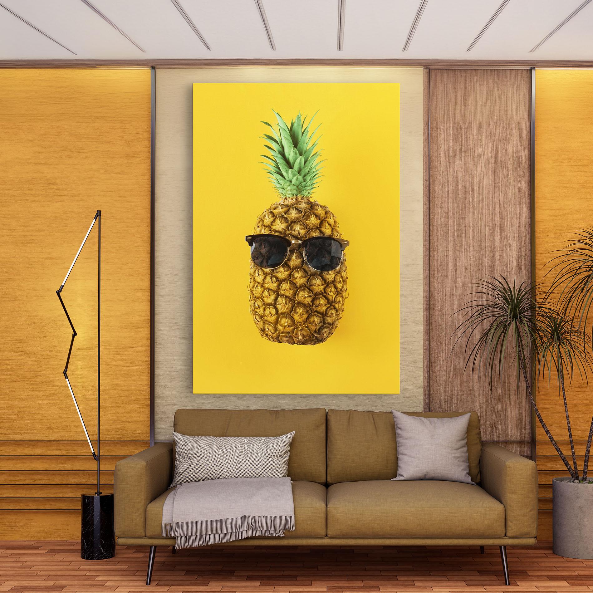 Tablou Canvas Fresh Pineapple mockup 9