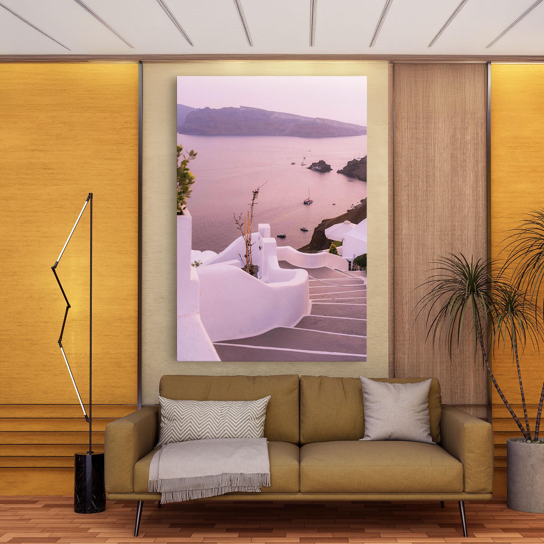 Tablou Canvas Grece Strairs mockup 9