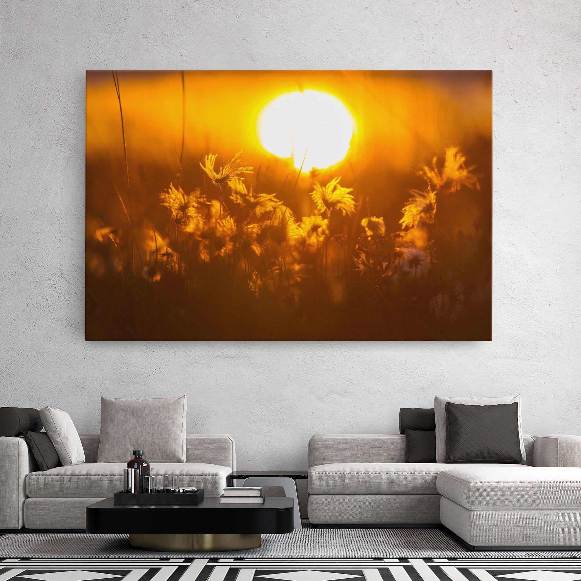 Tablou Canvas Wildflowers mockup 2