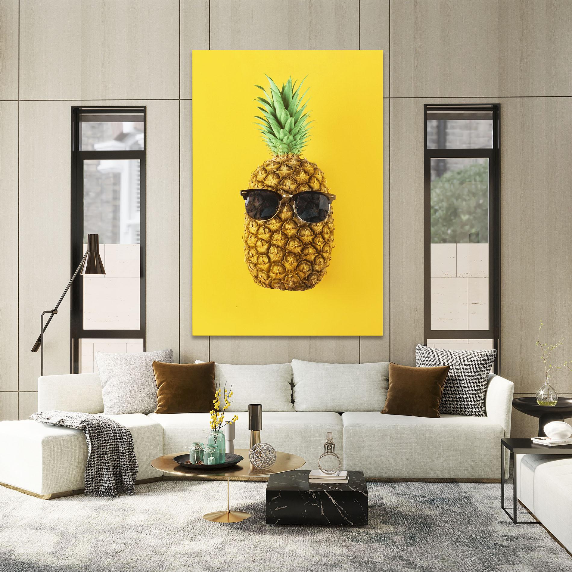Tablou Canvas Fresh Pineapple mockup 2