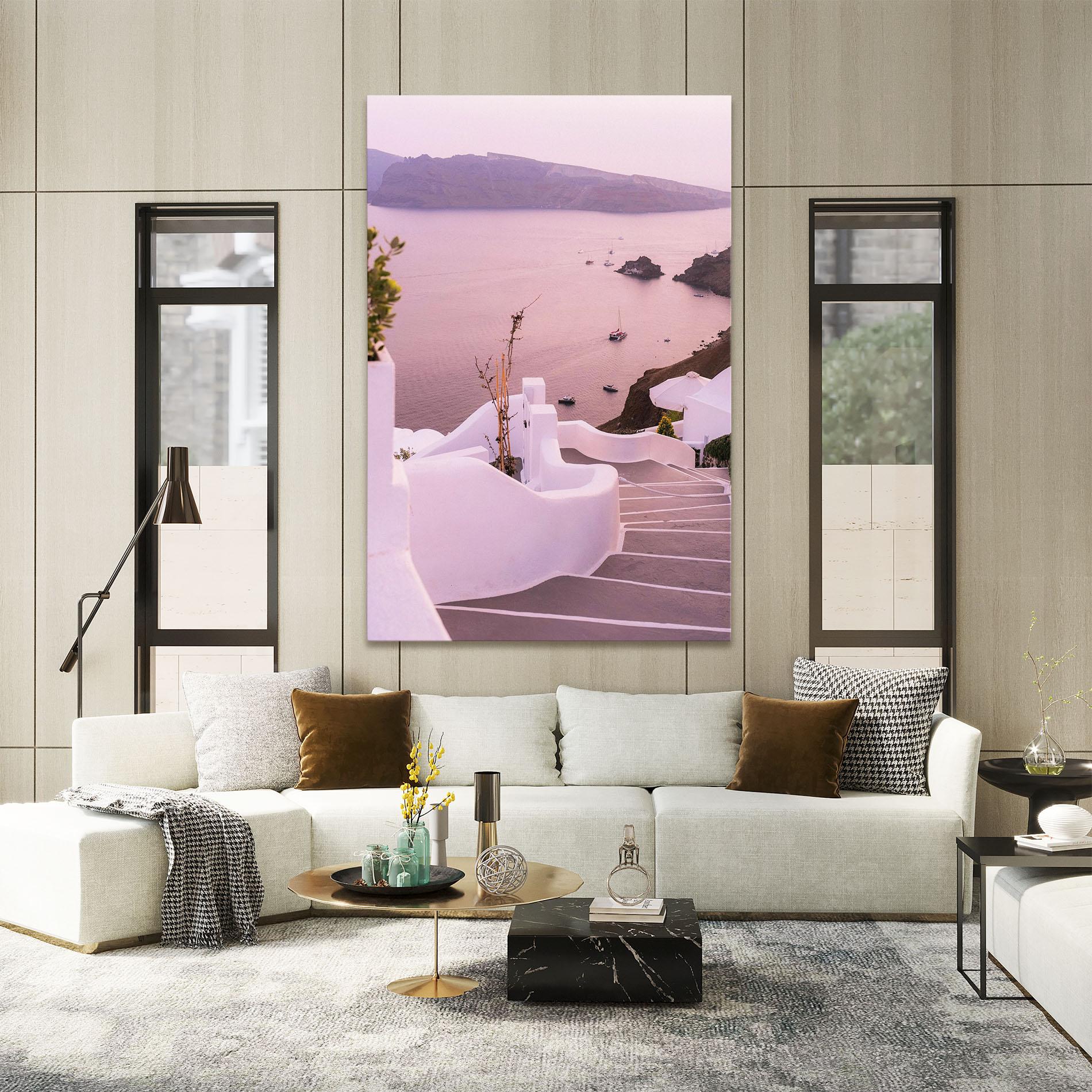 Tablou Canvas Grece Strairs mockup 2