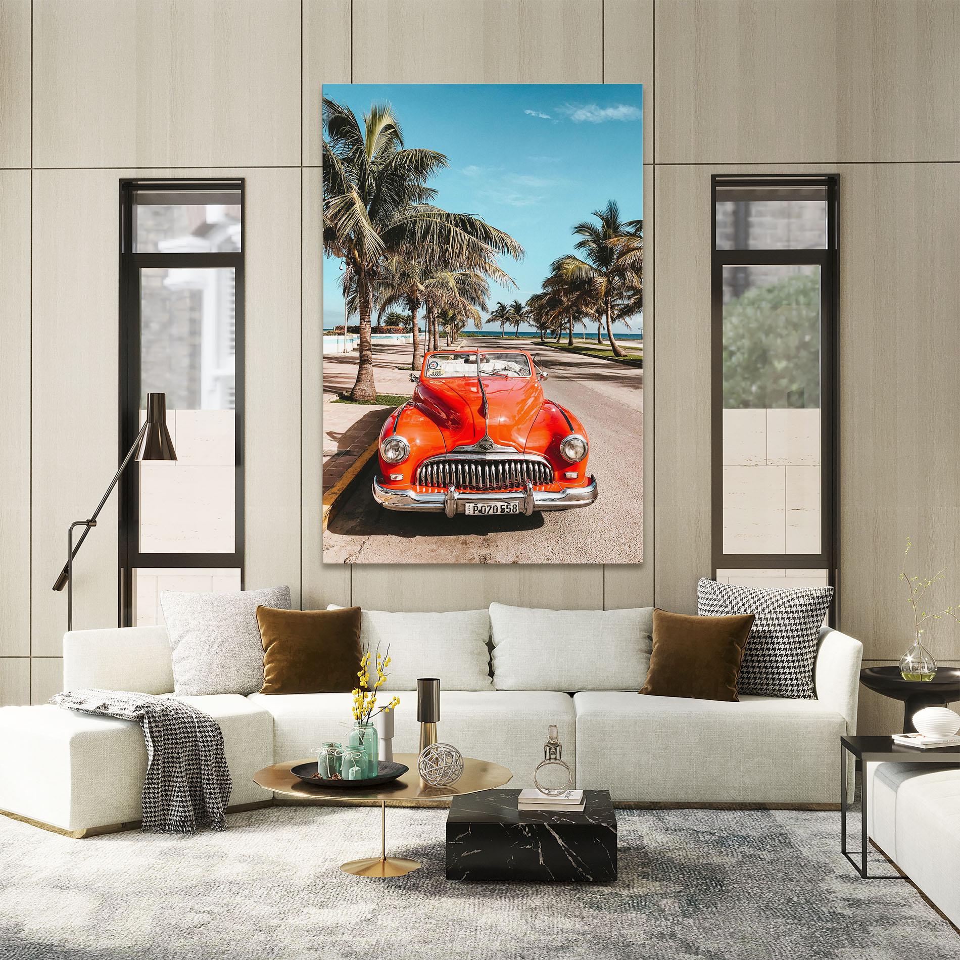 Tablou Canvas Red Summer Car mockup 2
