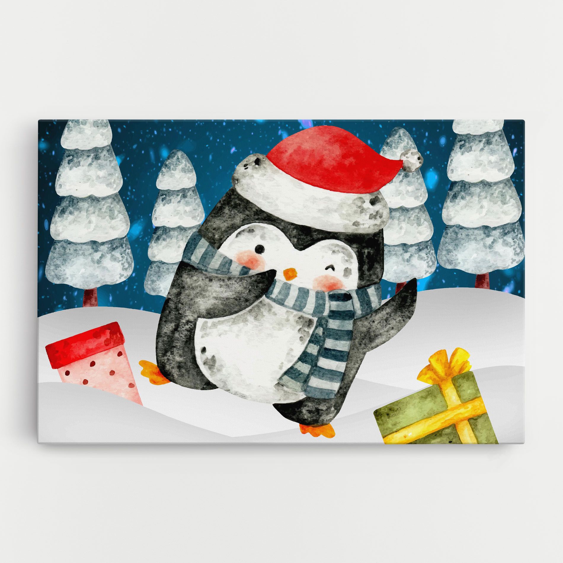 Blue Pinguin mockup 0