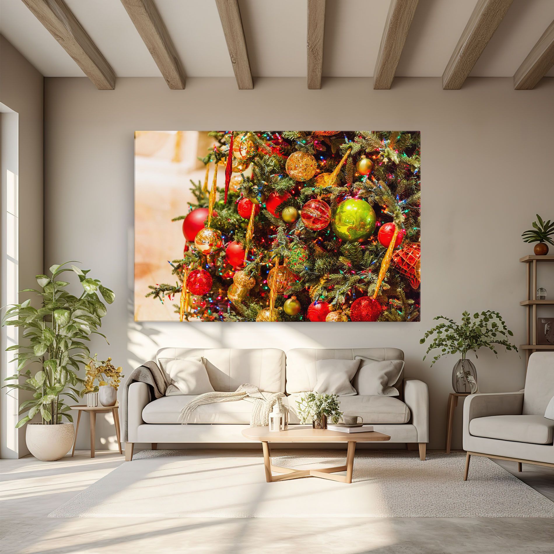 Multicolor Ornaments mockup 6