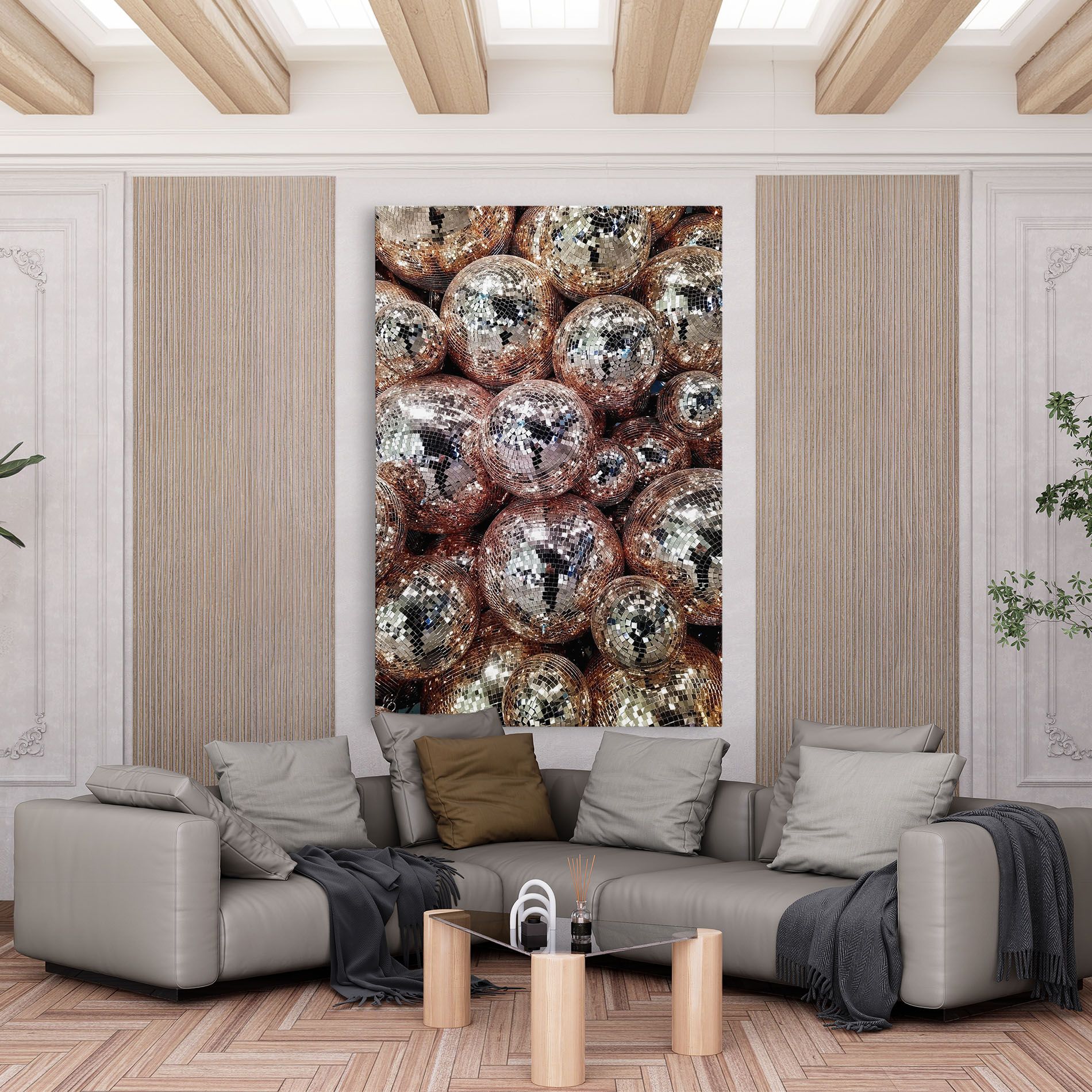 Christmas Disko Balls mockup 6