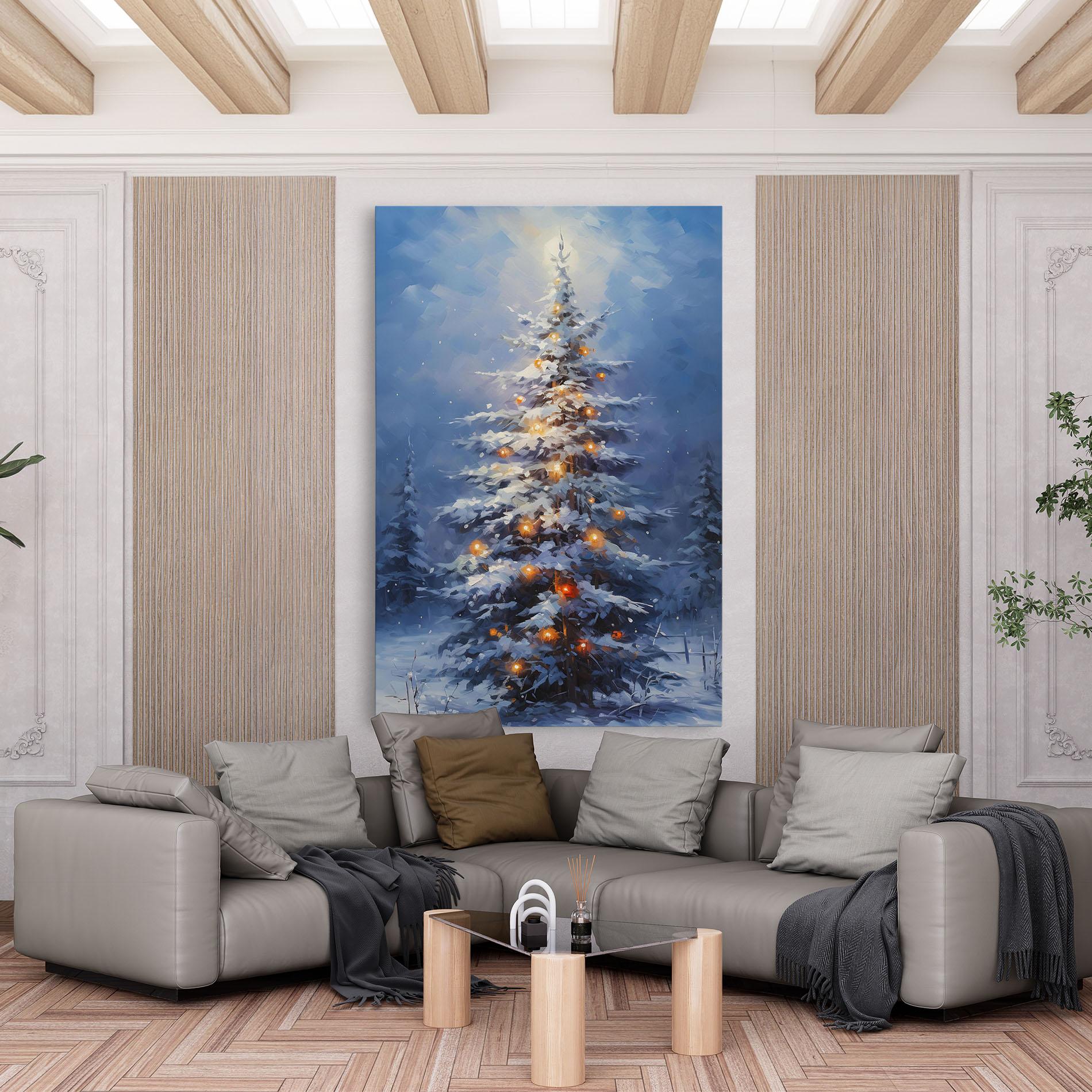 Tablou Canvas Tall Slender Tree mockup 6