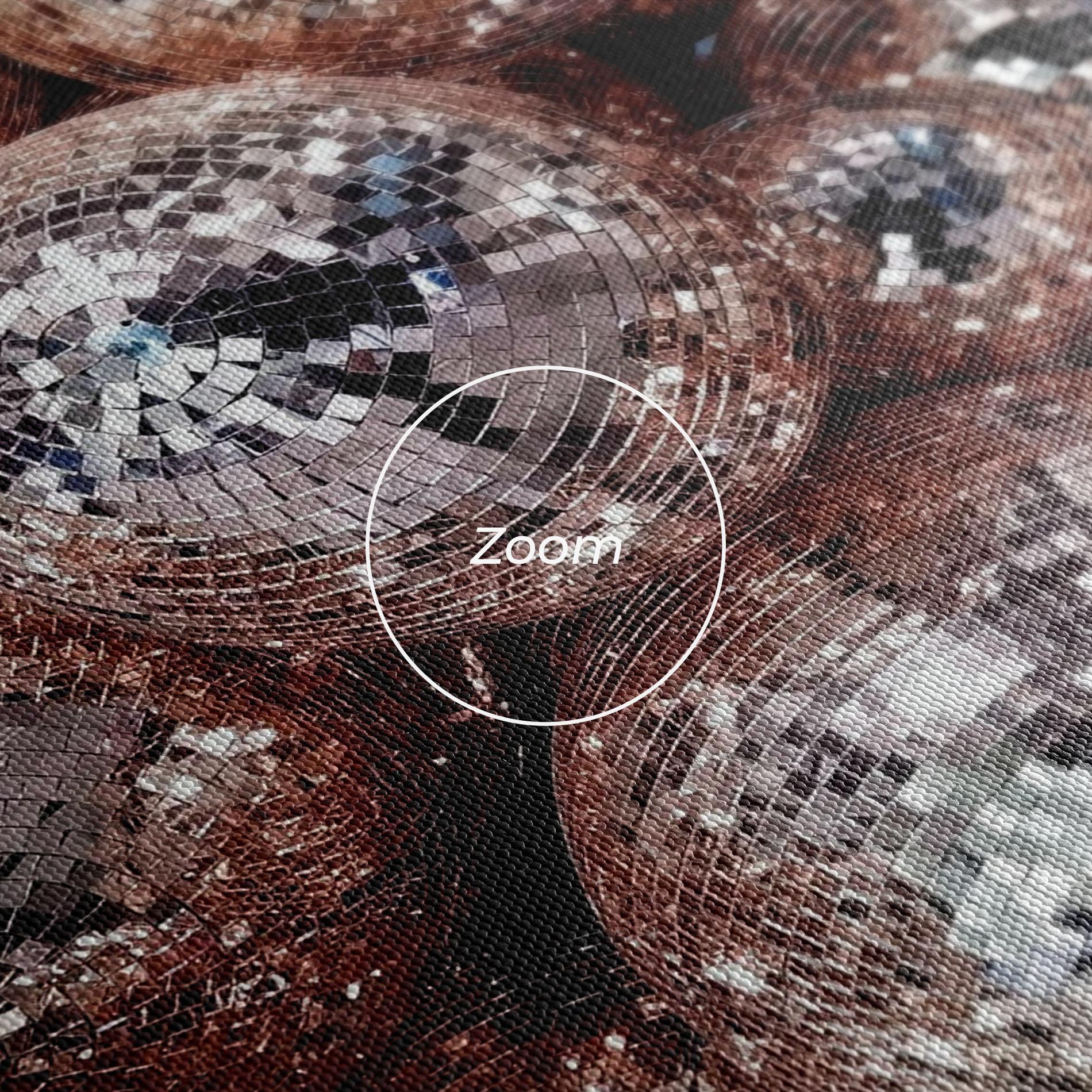 Tablou Canvas Christmas Disko Balls mockup 3