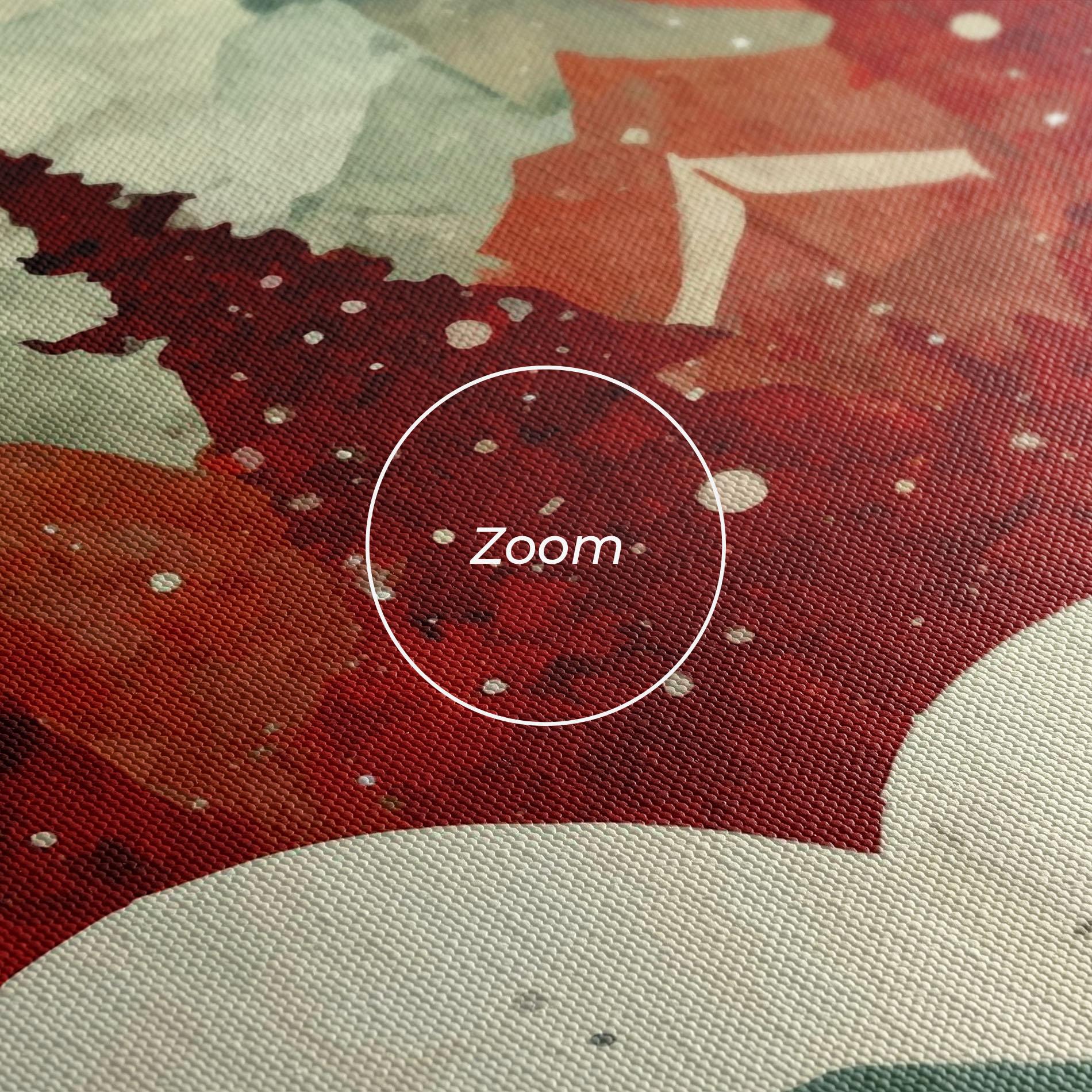 Tablou Canvas Christmas Landscape mockup 3