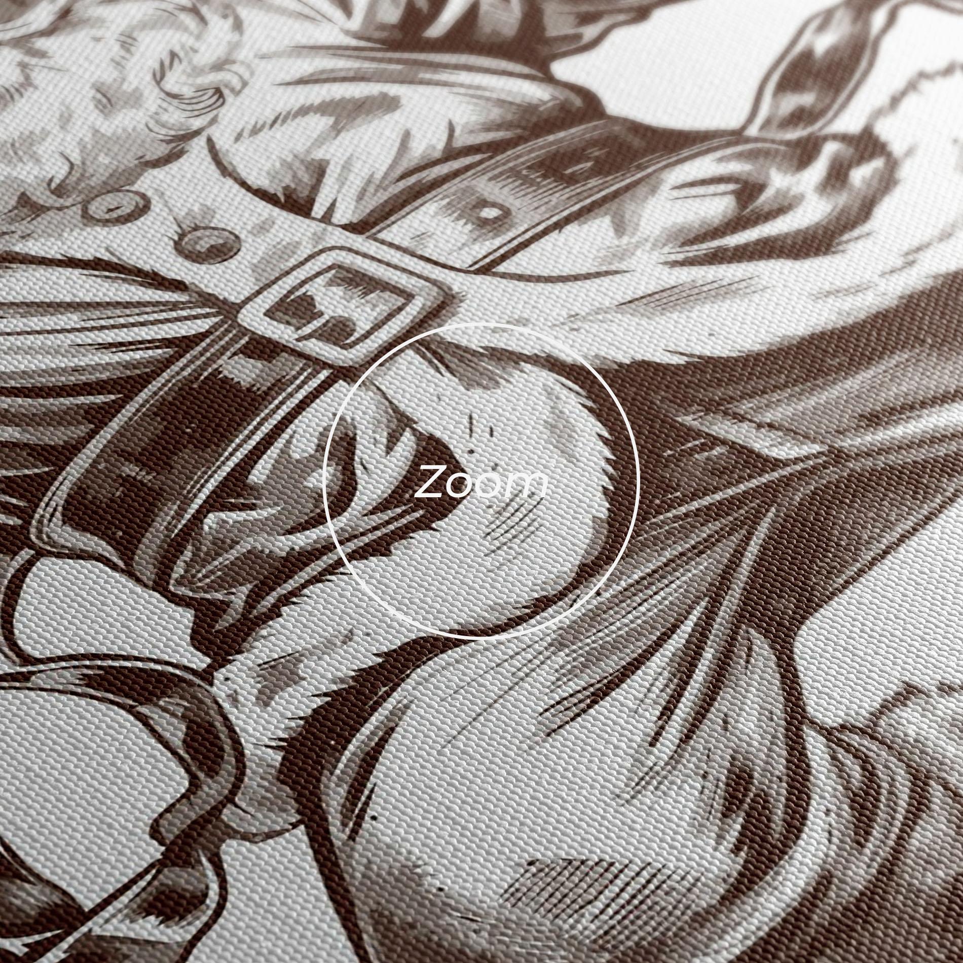 Tablou Canvas Santa Ok mockup 3