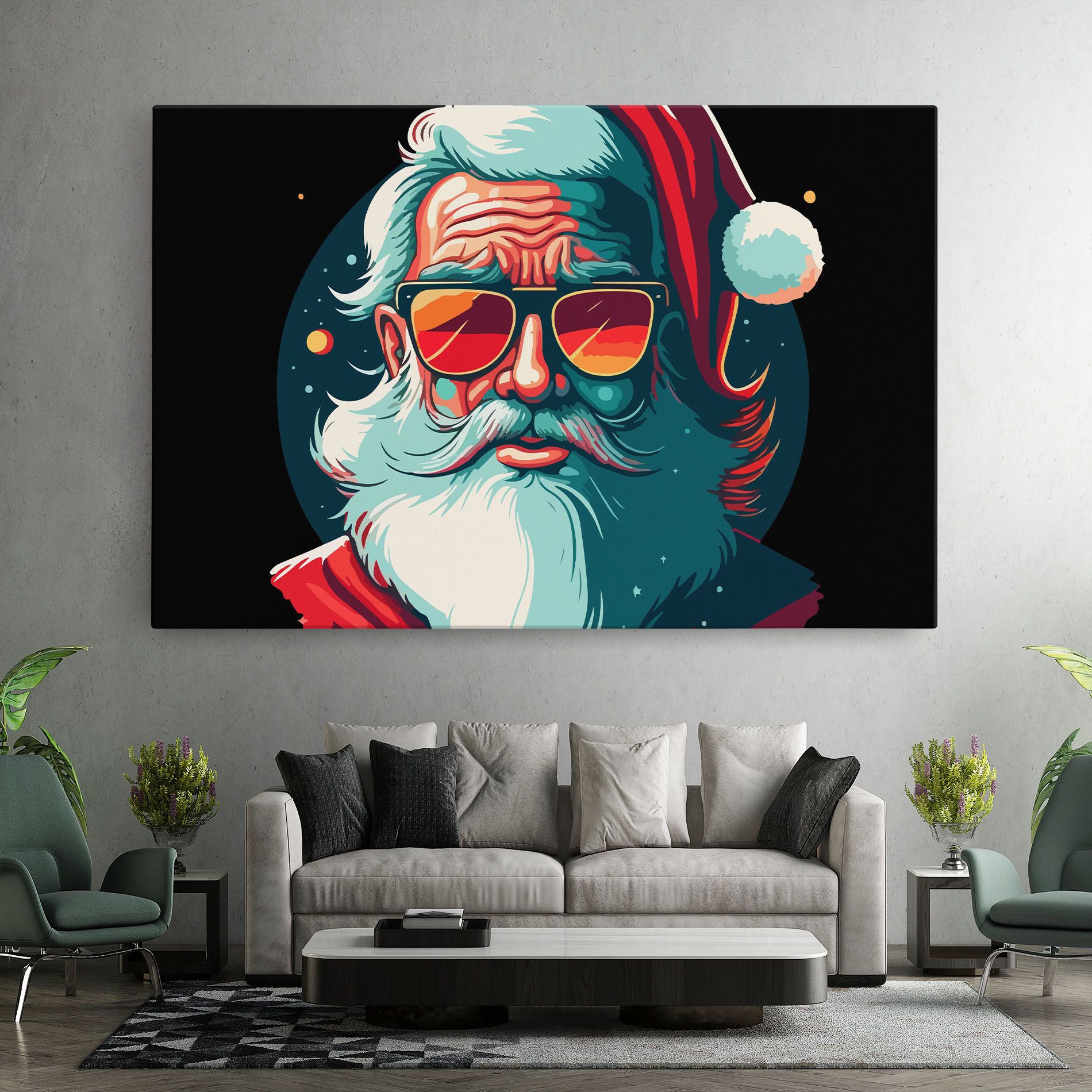 Color Glasses Santa mockup 7