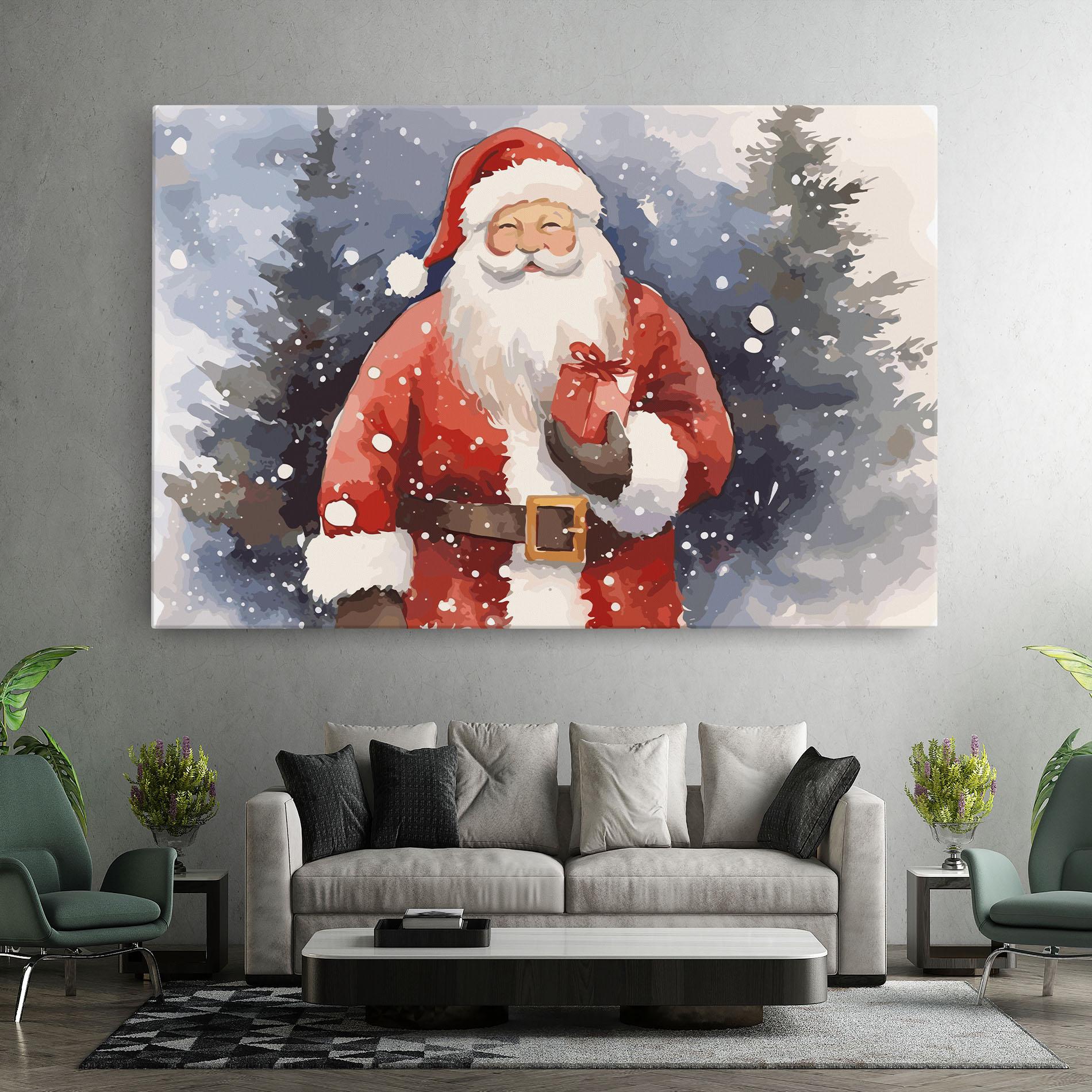 Tablou Canvas Holding Gift mockup 7