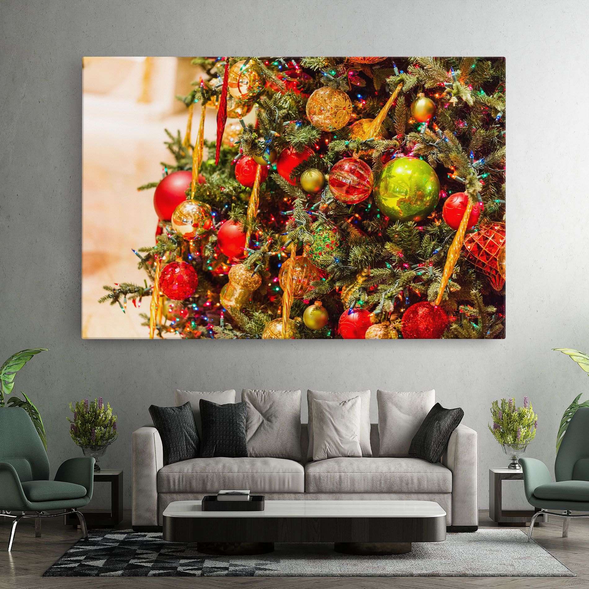 Multicolor Ornaments mockup 7