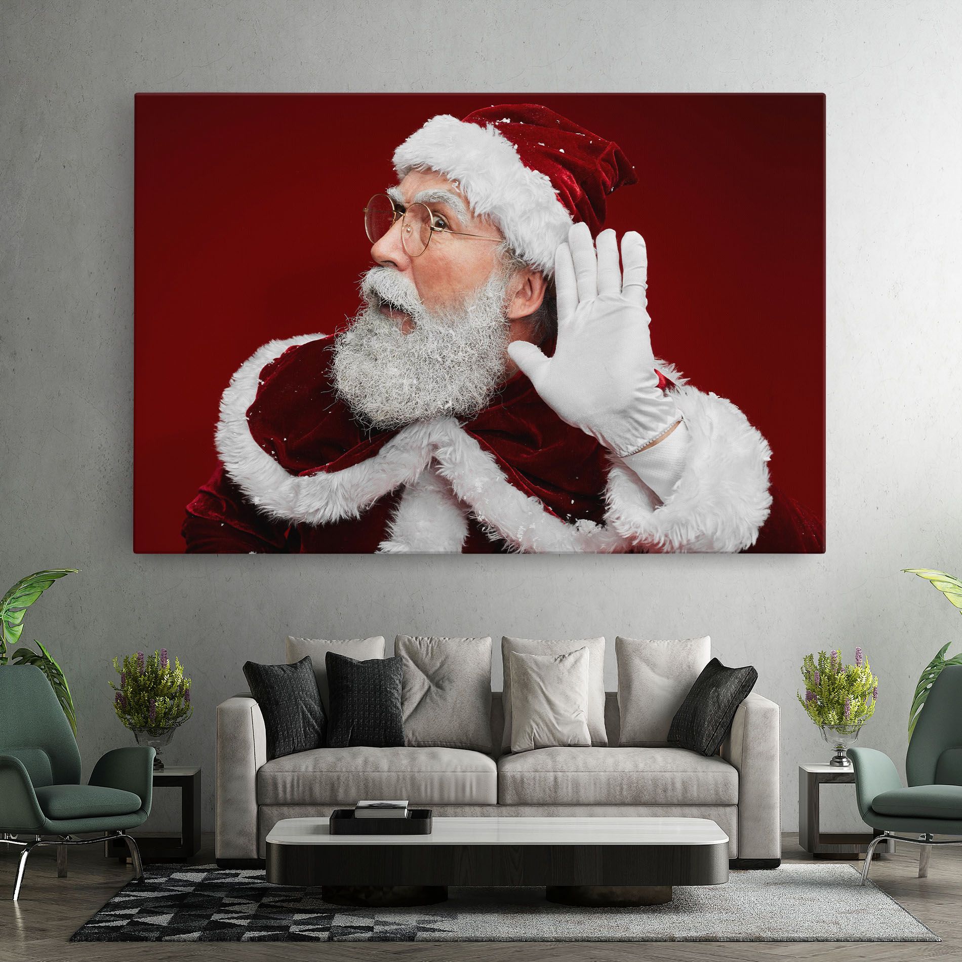 Santa Cant Hear You mockup 7
