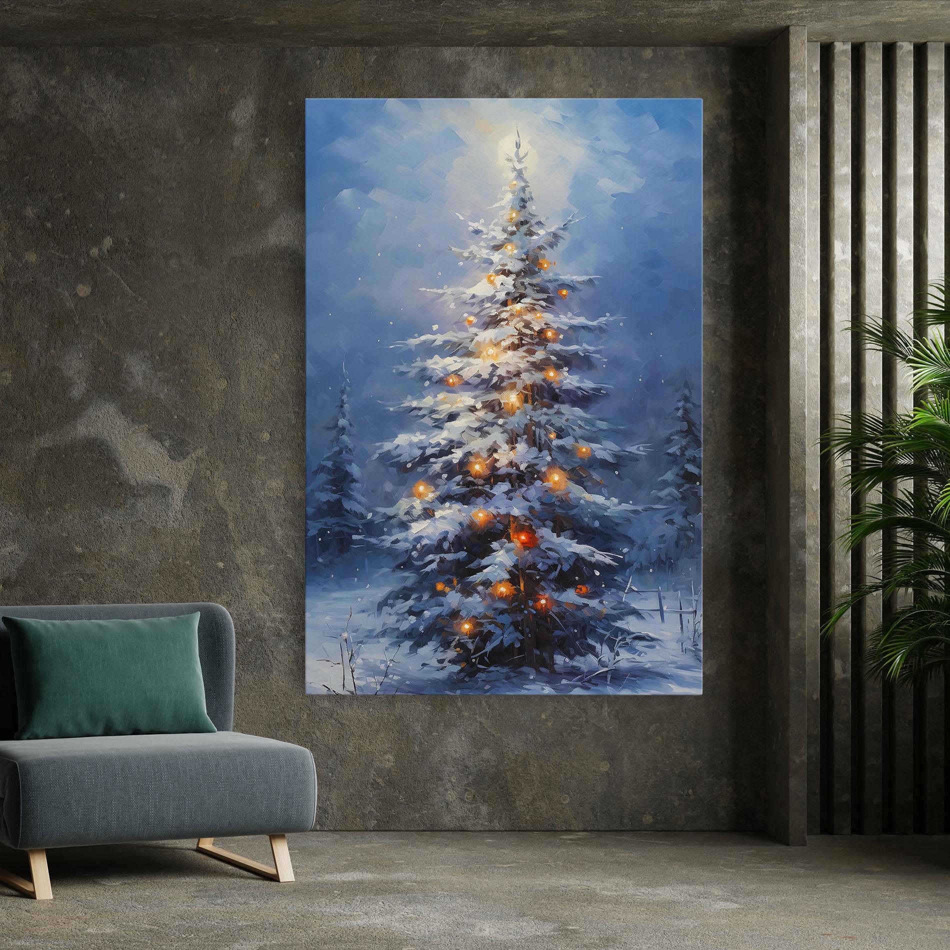 Tablou Canvas Tall Slender Tree mockup 7