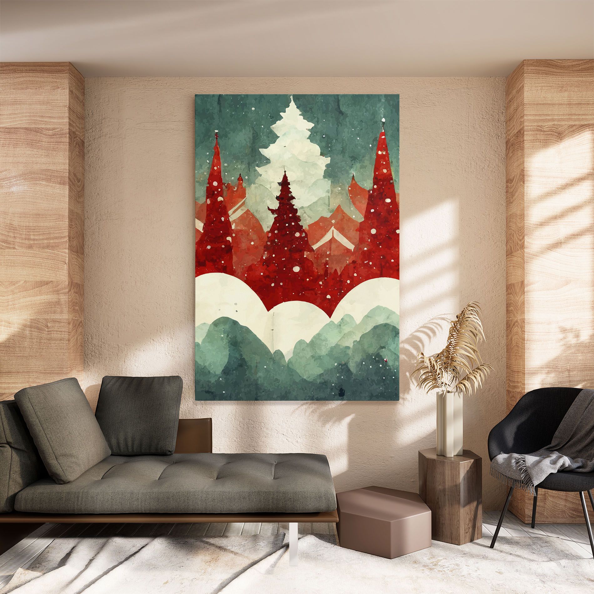 Christmas Landscape mockup 8