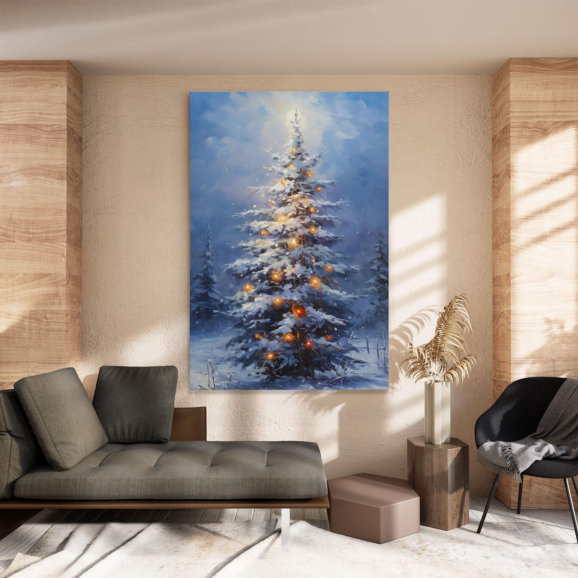 Tablou Canvas Tall Slender Tree mockup 8