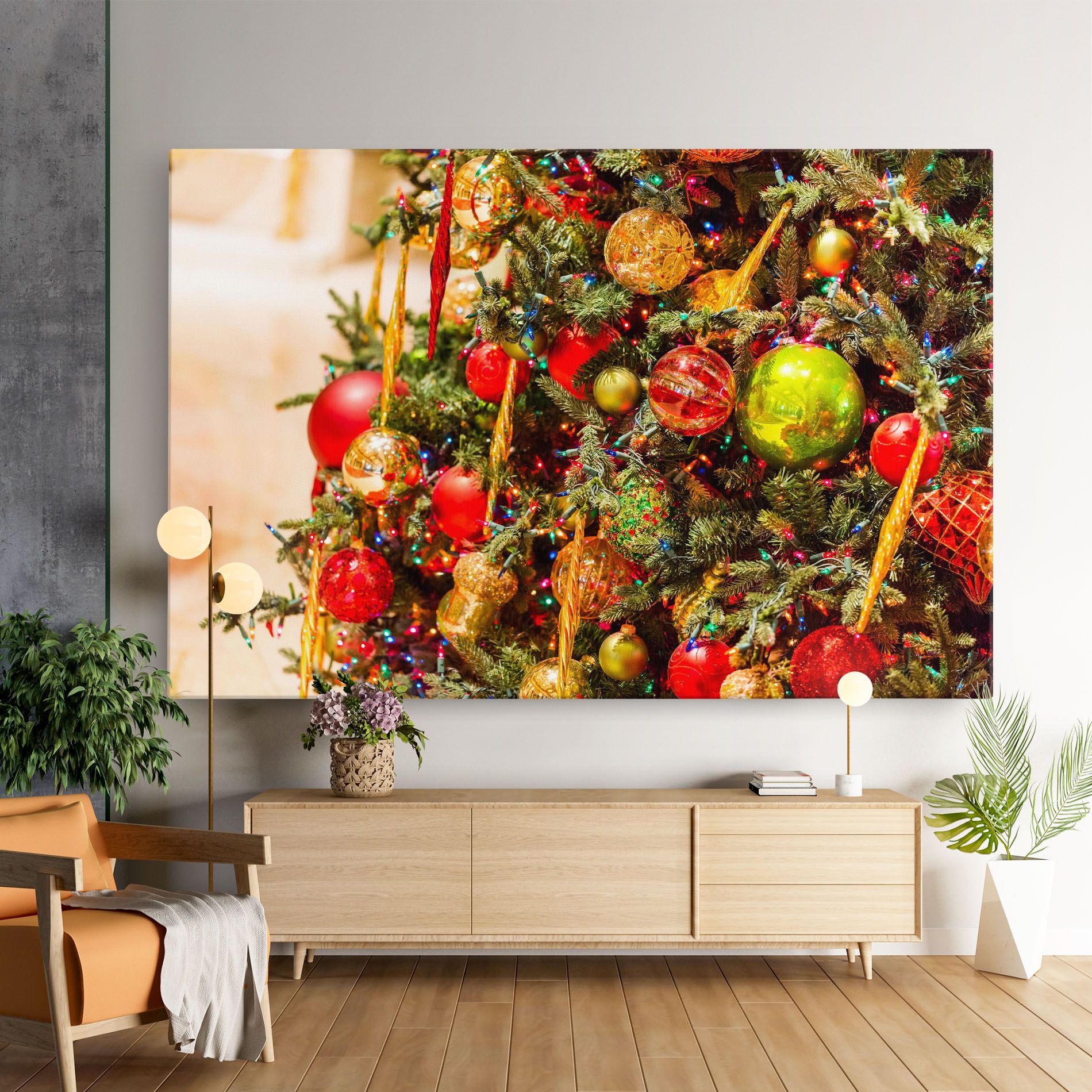 Multicolor Ornaments mockup 9