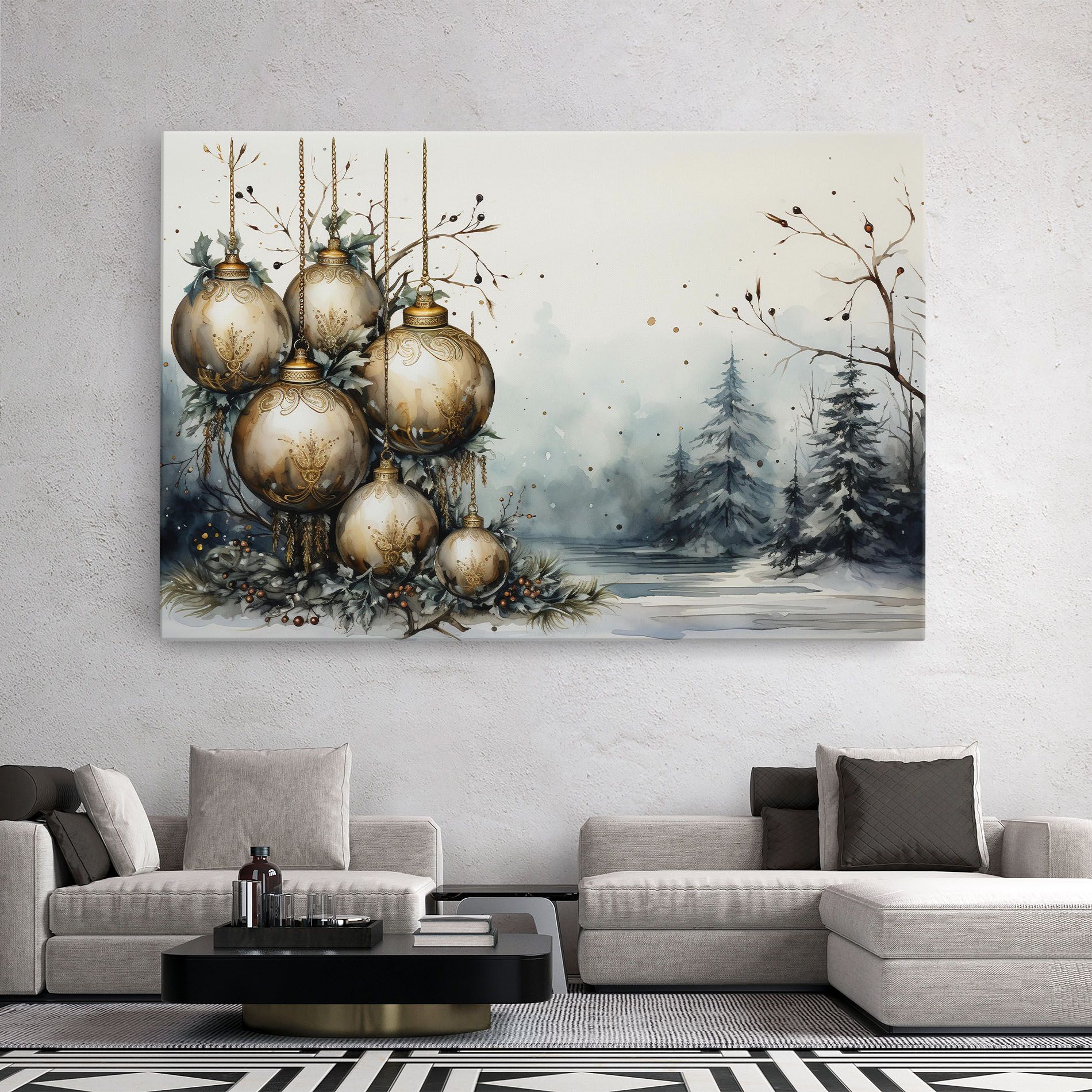 Christmas Art Paper mockup 2