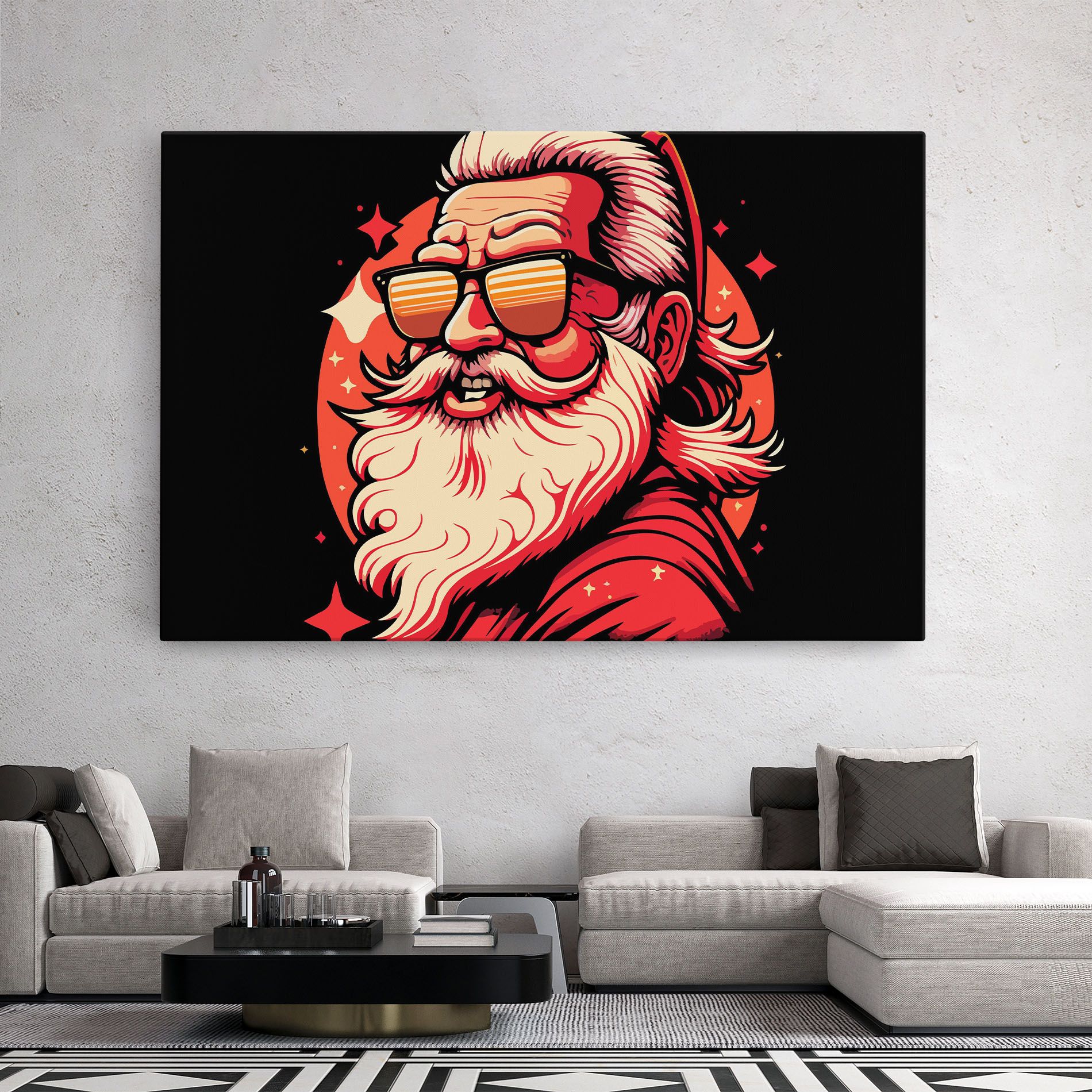 Glasses Santa mockup 2