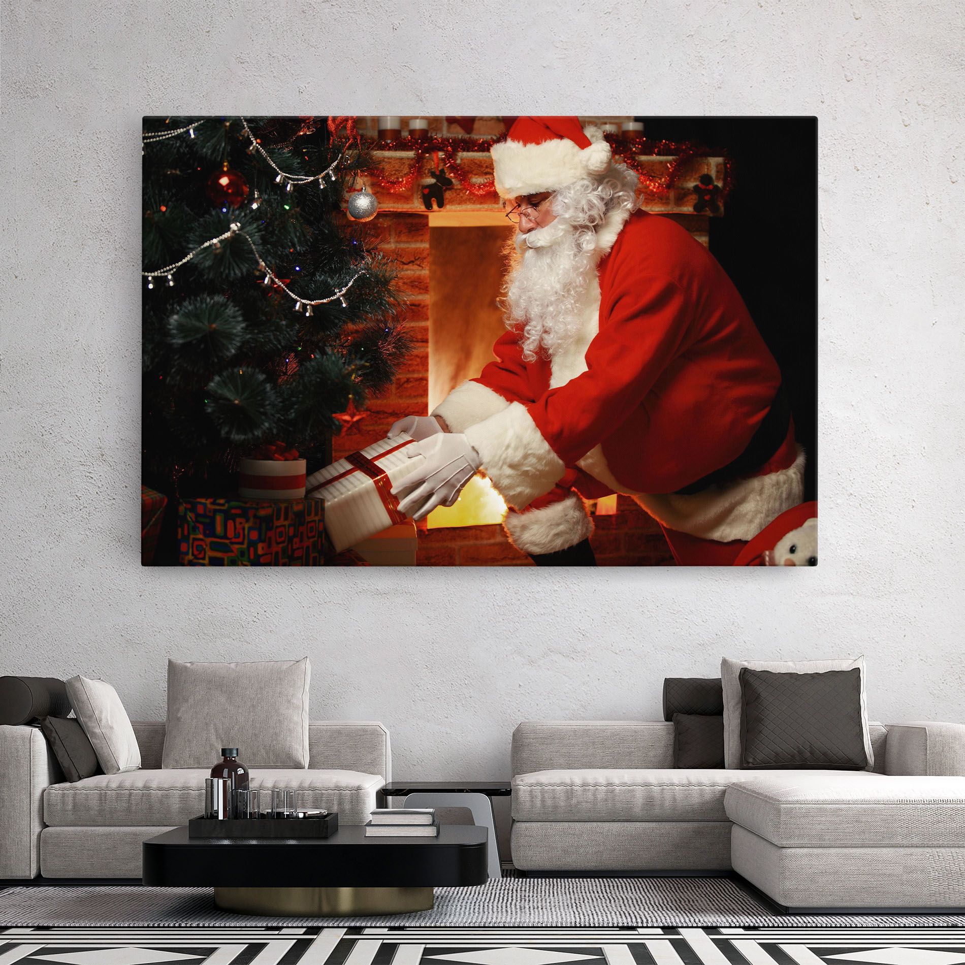 Santa Brought Gifts mockup 2