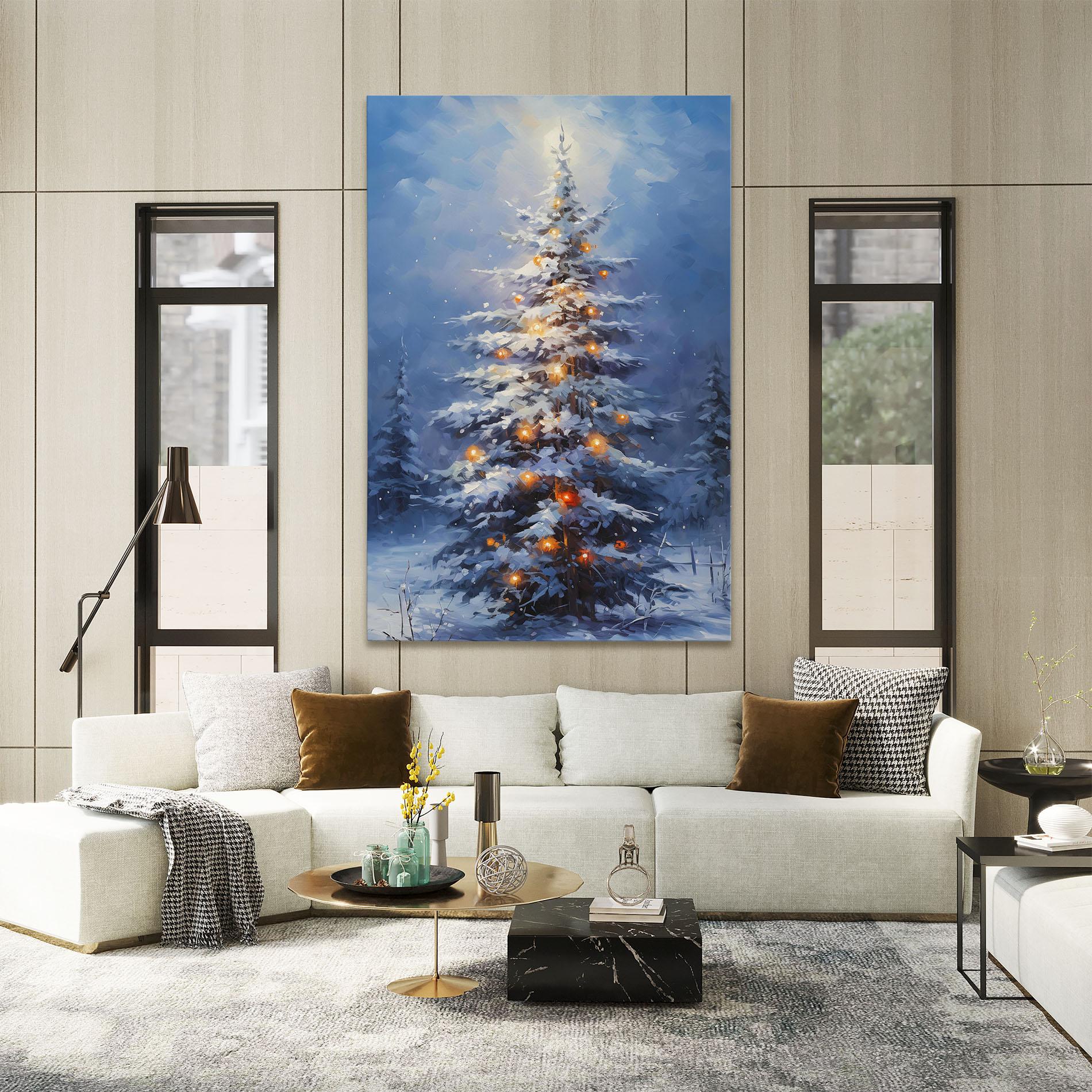 Tablou Canvas Tall Slender Tree mockup 2