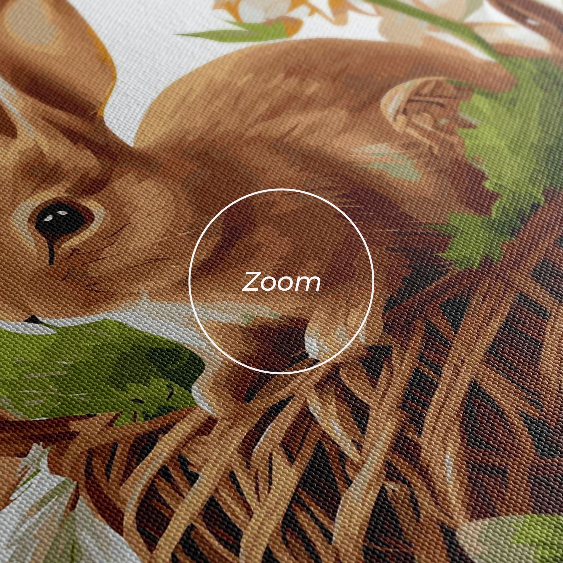 Bunny In Basket mockup 3