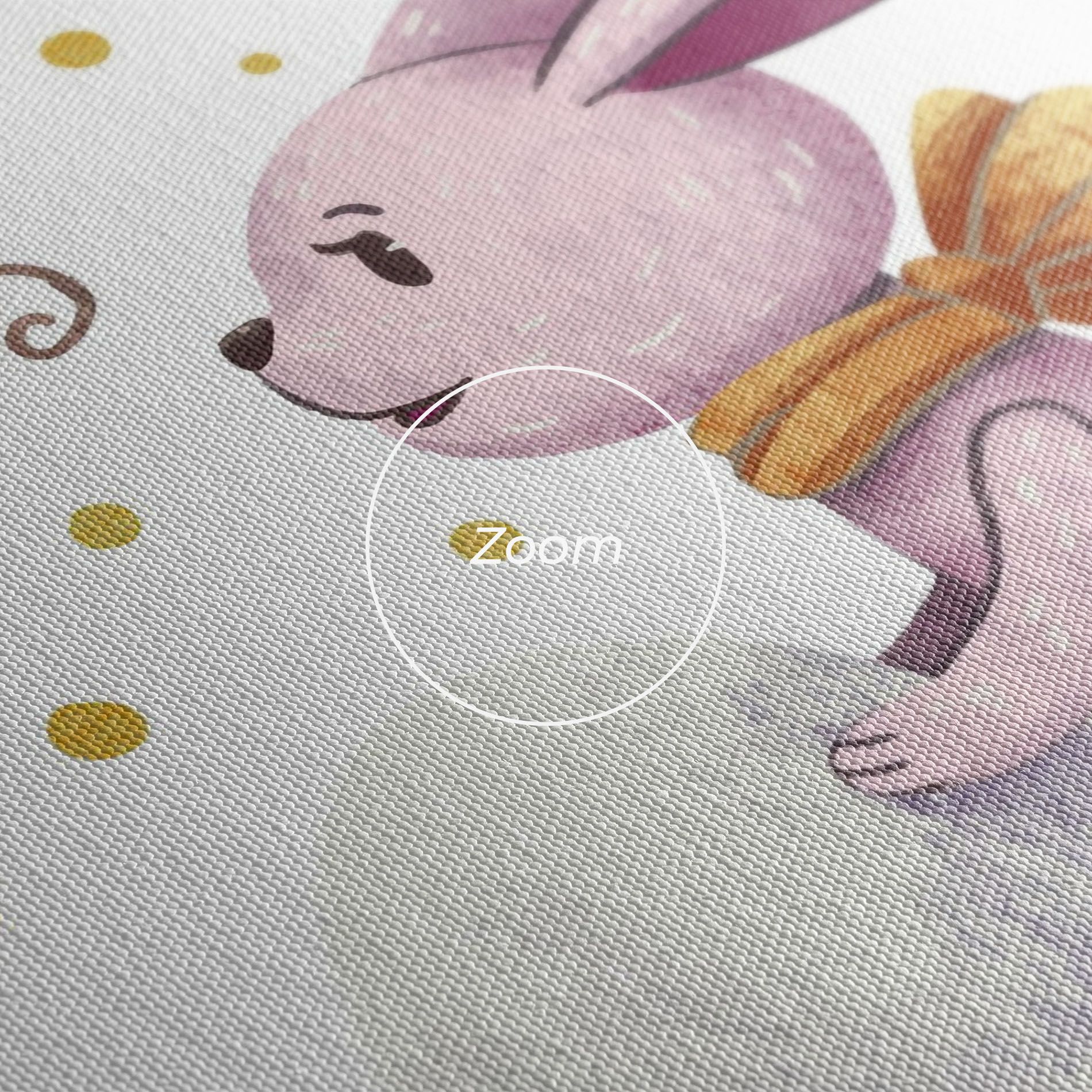 Easter Pink Bunny mockup 3
