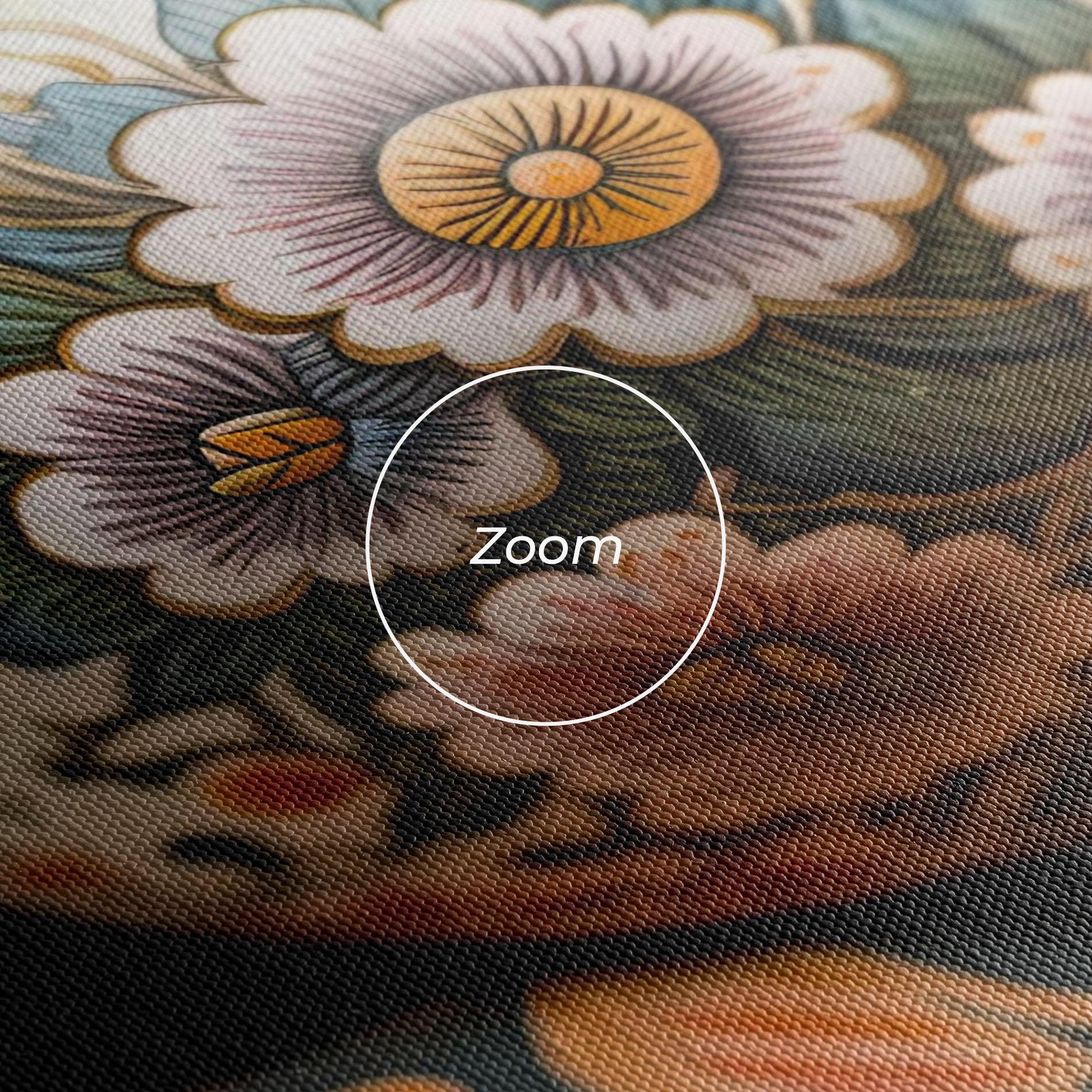 Tablou Canvas Floral Painted Eggs mockup 3