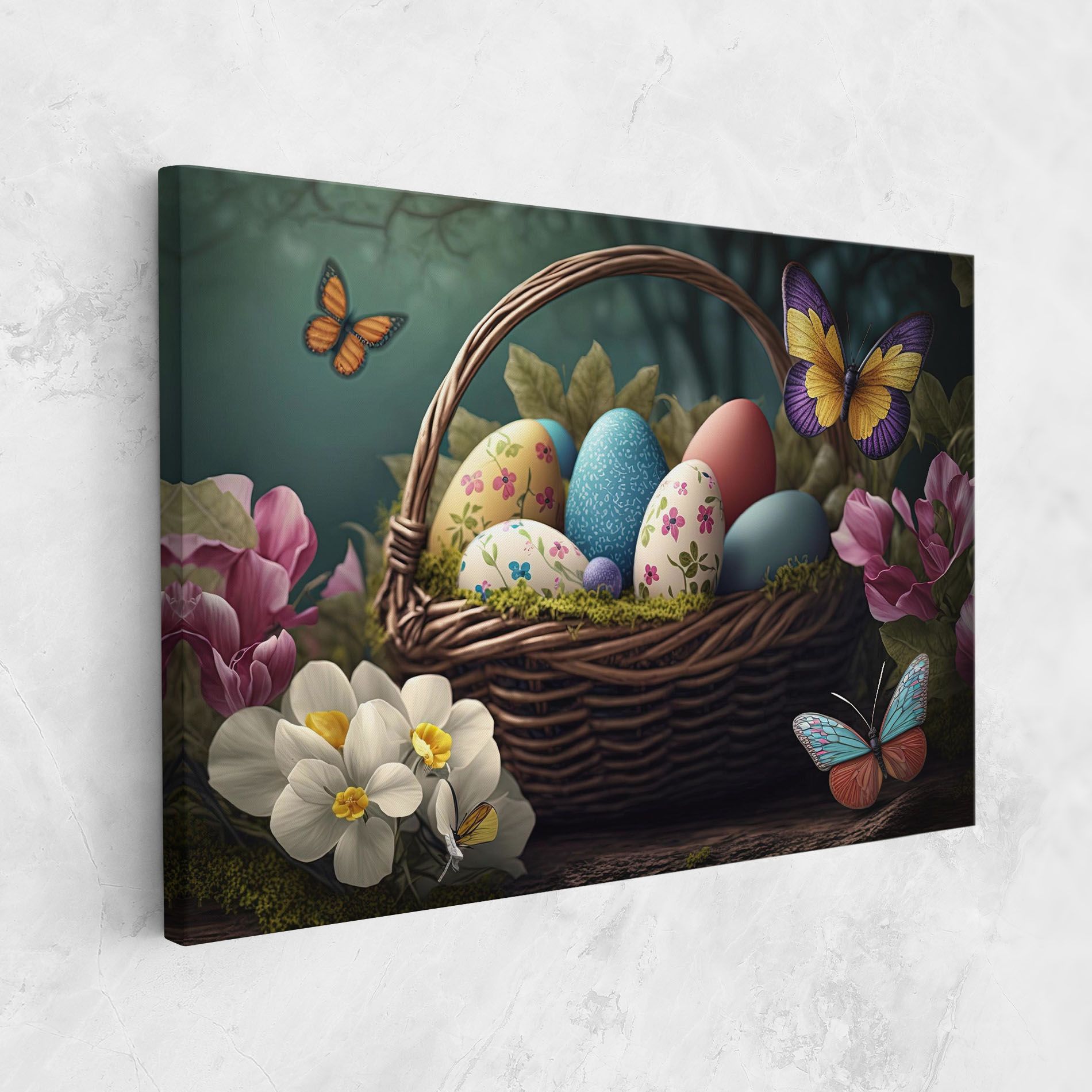 Easter Eggs Butterfly mockup 1