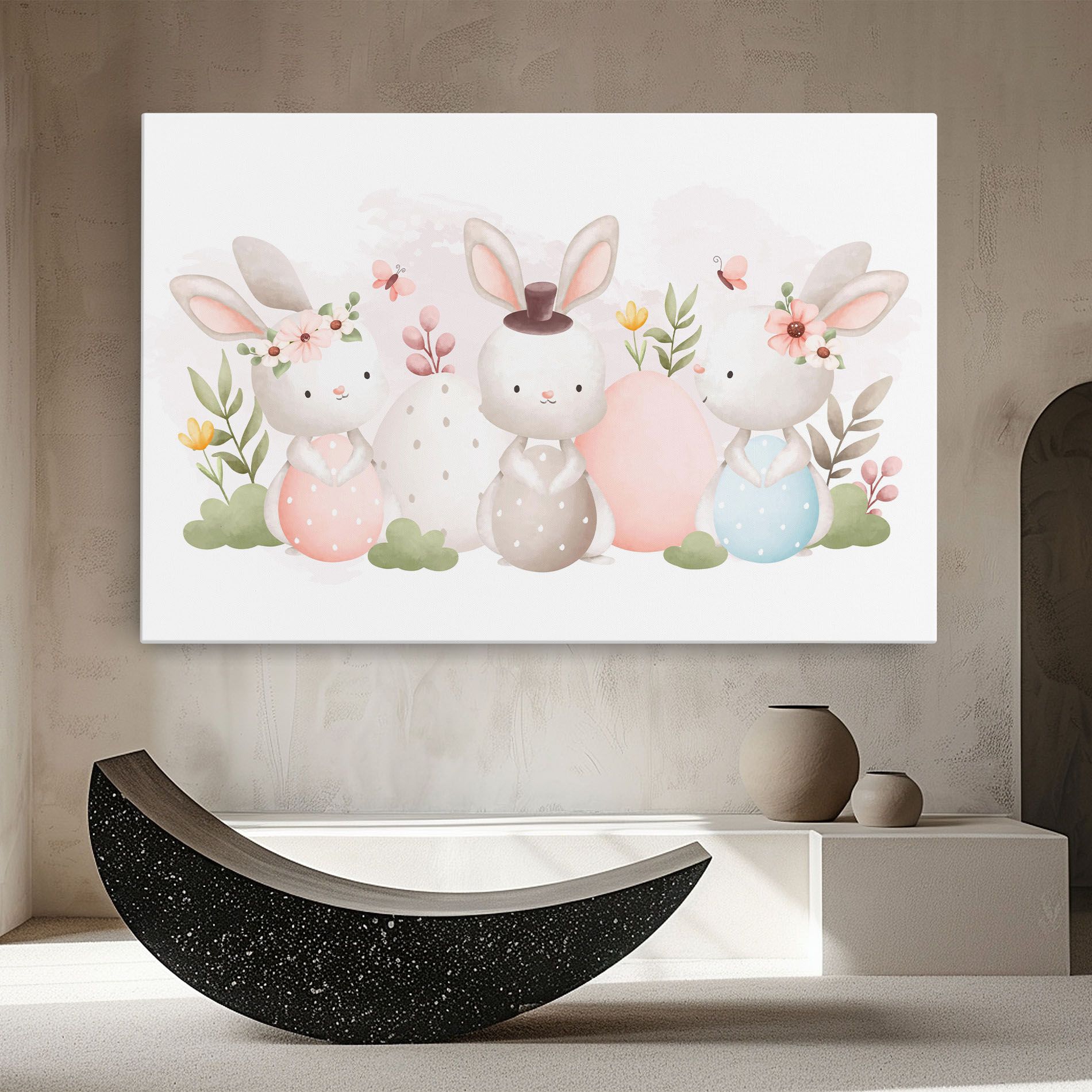 Bunny With Hat mockup 8