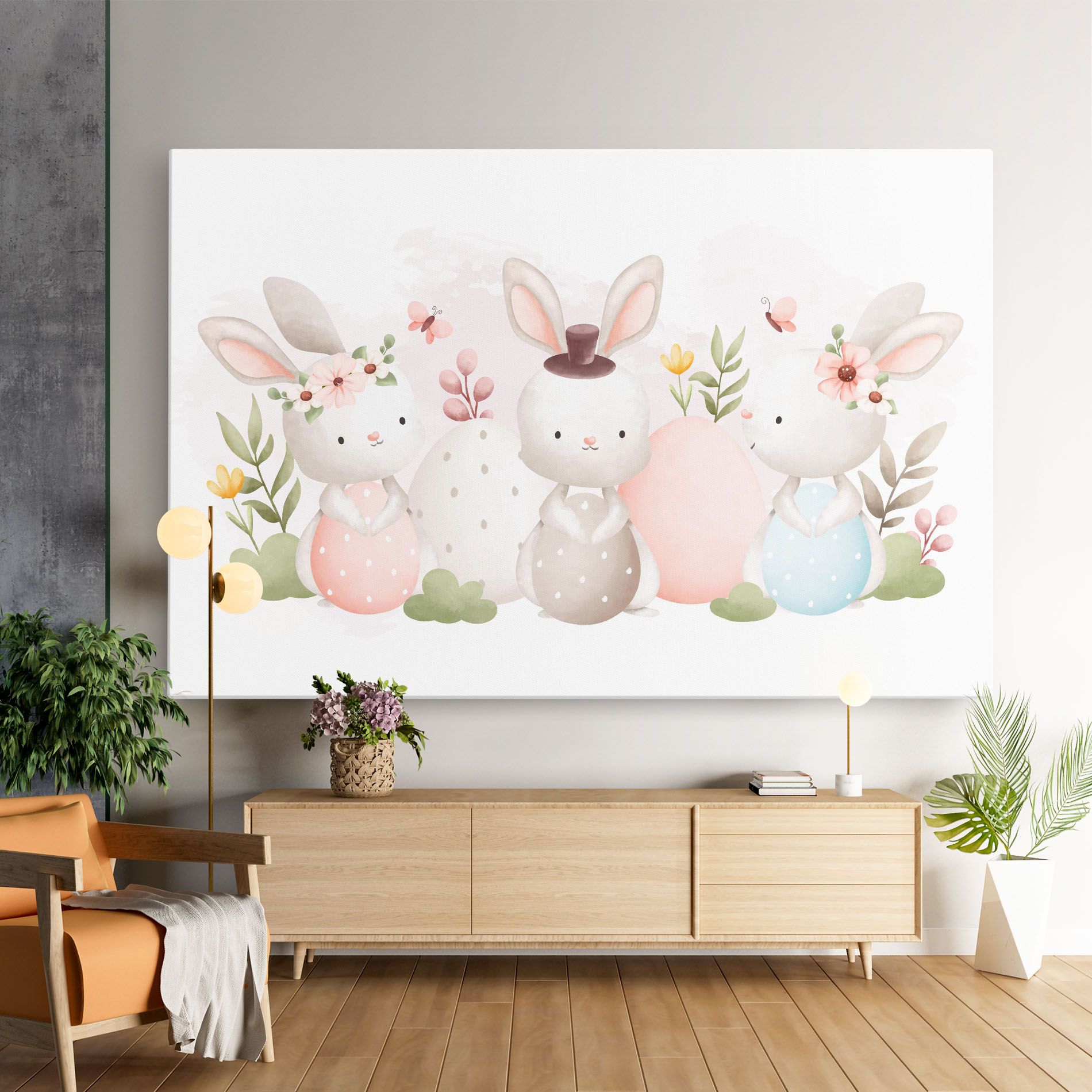 Bunny With Hat mockup 9