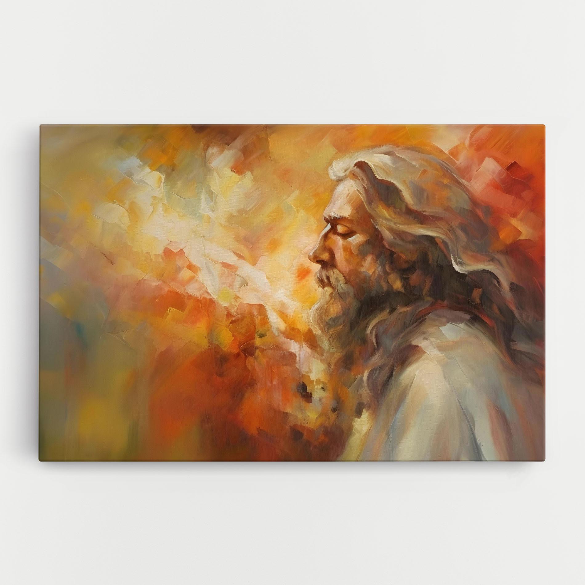Tablou Canvas Christ Oil Painting mockup 0