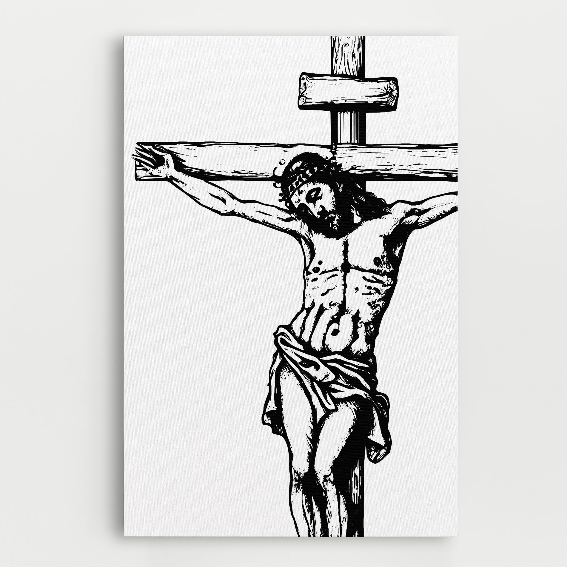 Jesus Black Line mockup 0